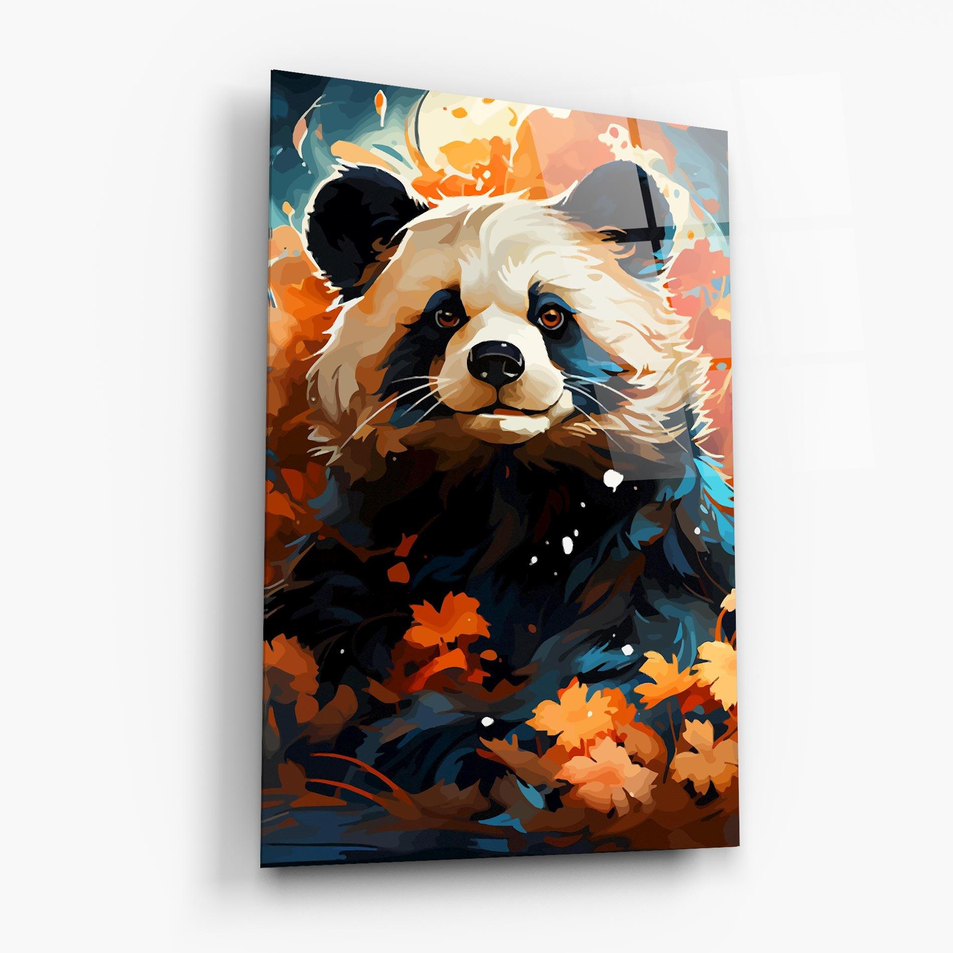 Tablou Sticla Fluffy Bear mockup 6