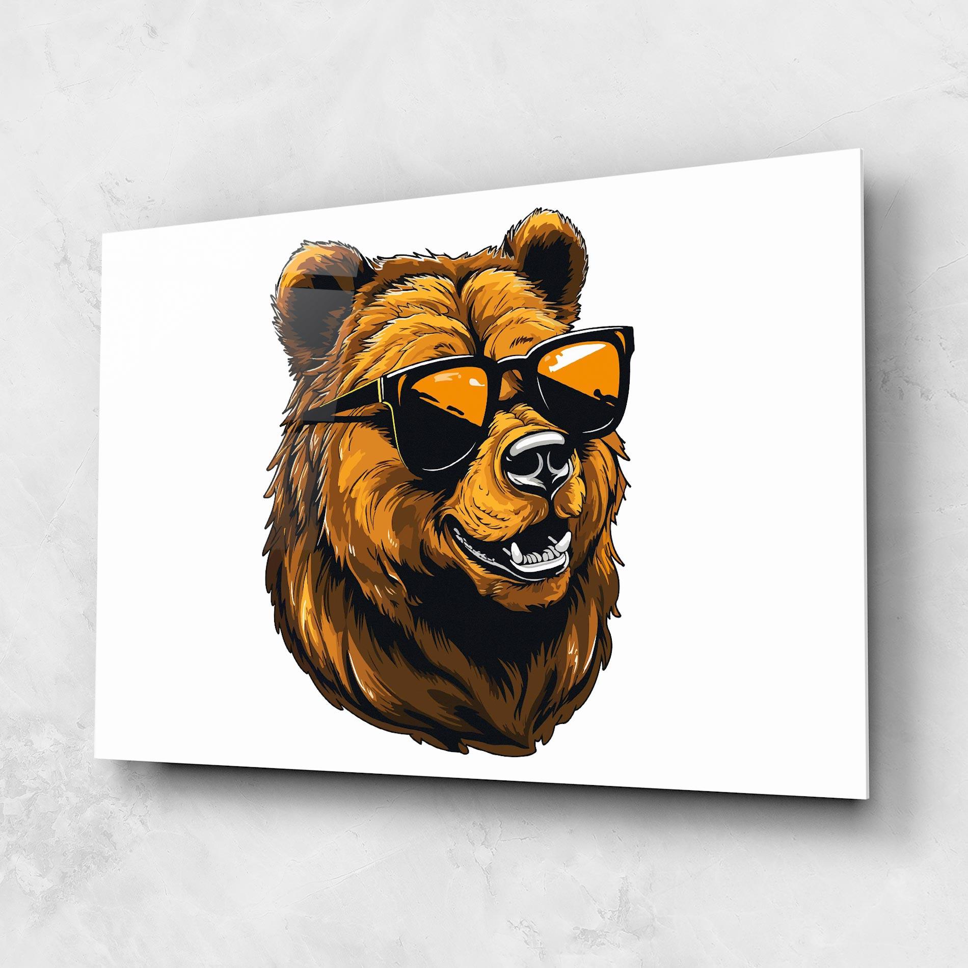 Tablou Sticla Cool Glasses mockup 1