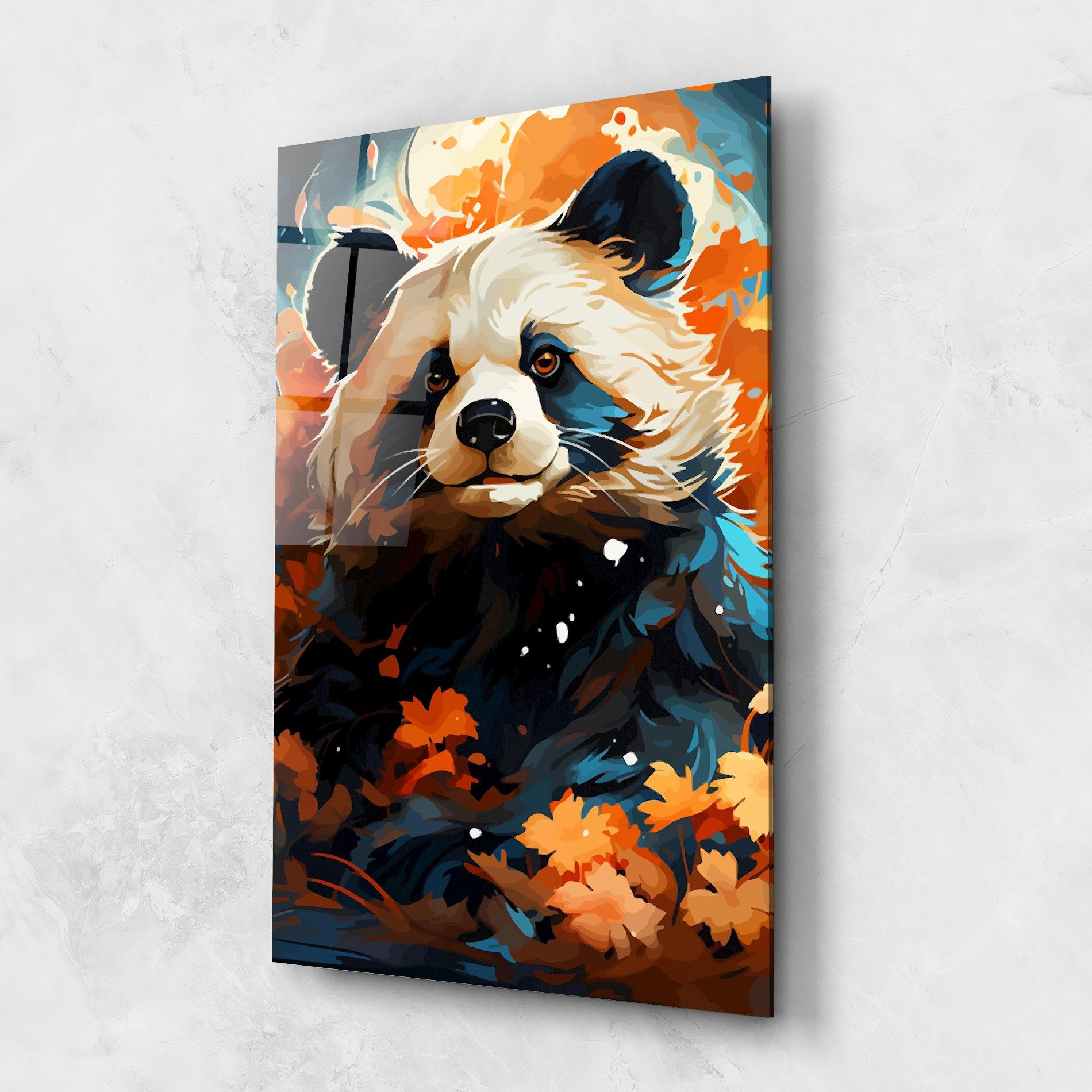 Tablou Sticla Fluffy Bear mockup 1