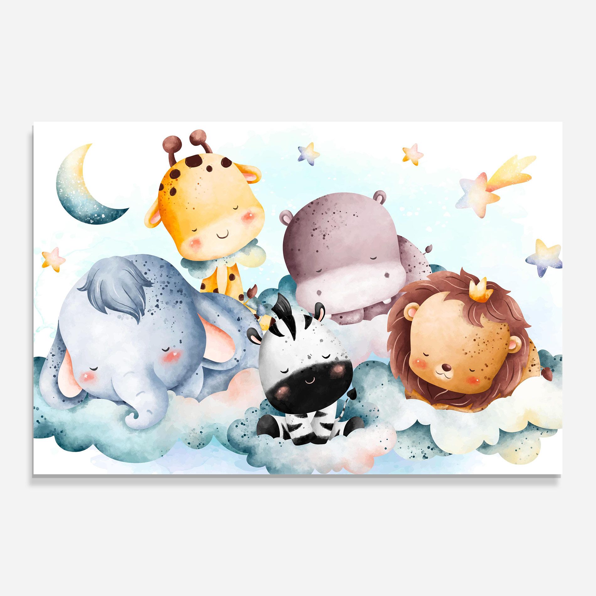 Sleepy Cute Animals mockup 0