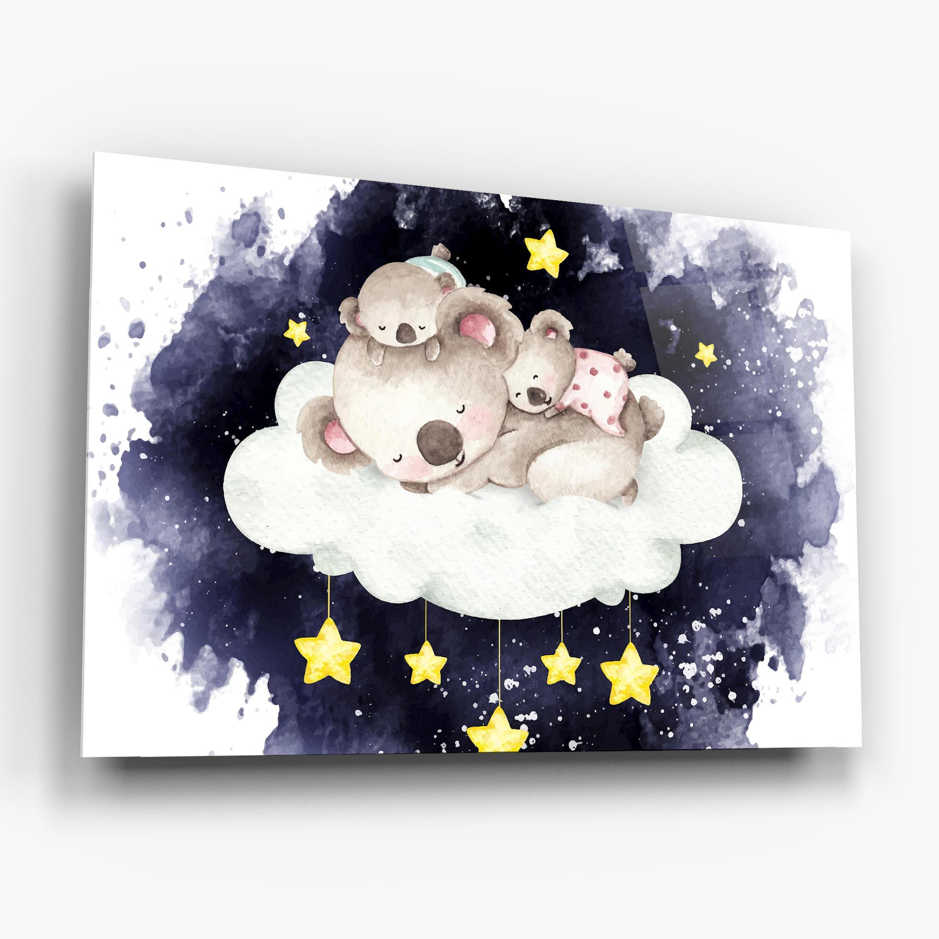 Baby Koala Sleeping mockup 6