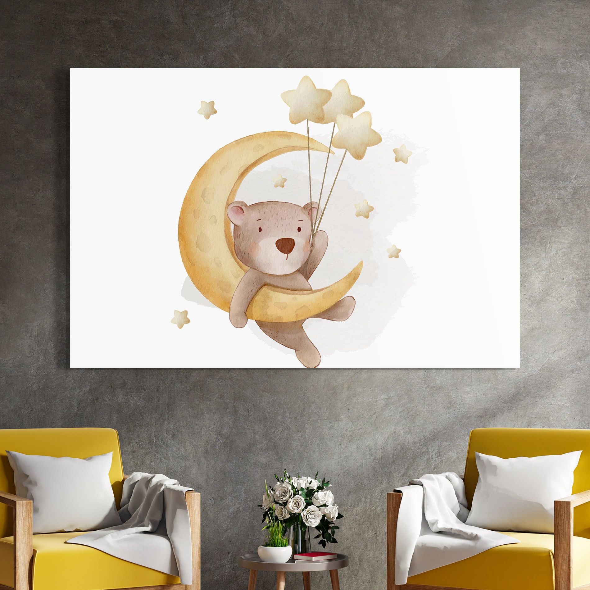 Bear Moon mockup 4