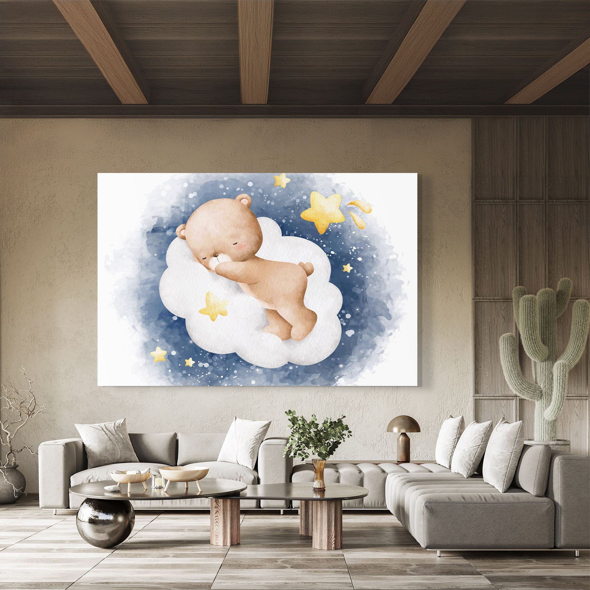 Bear Cloud Sleep mockup 8