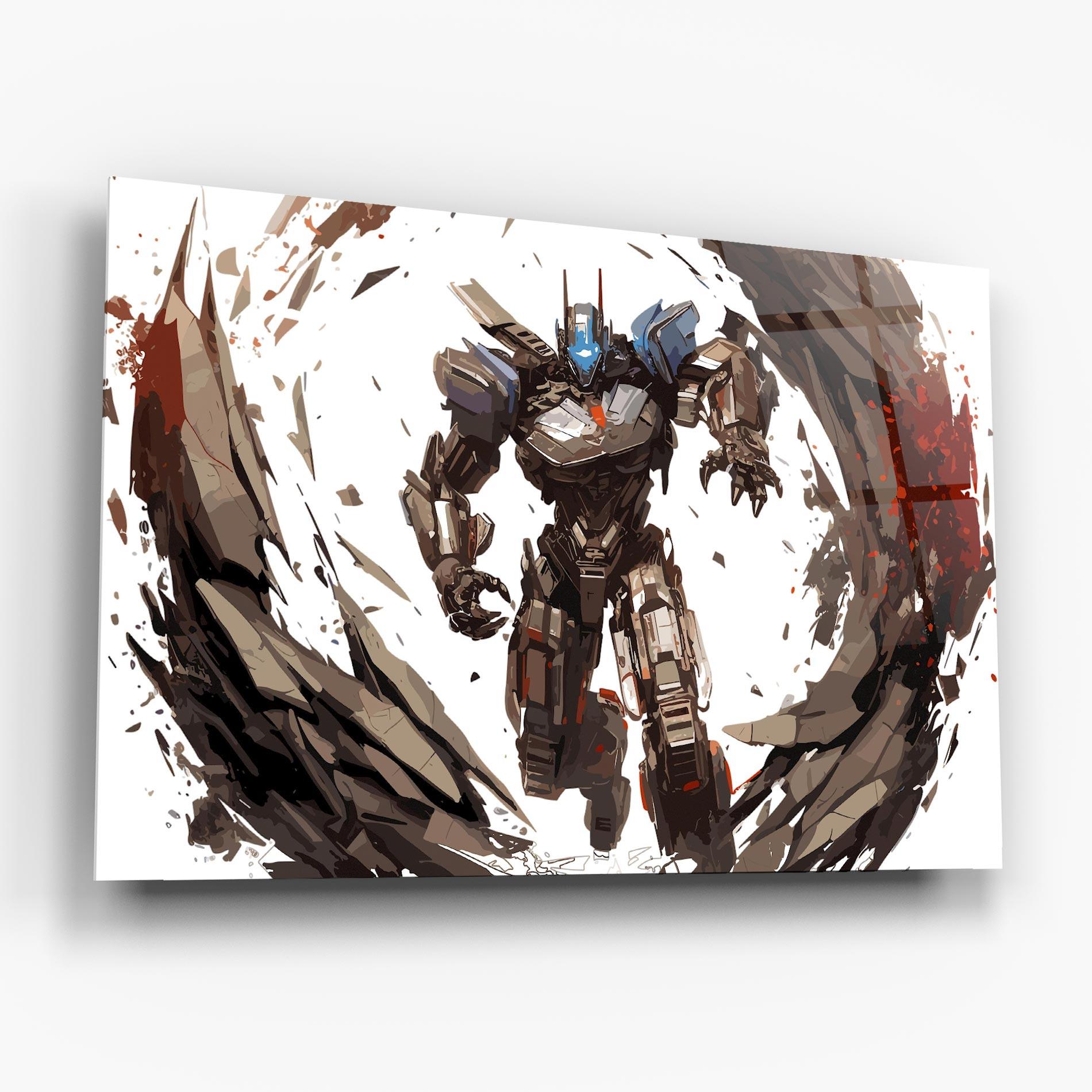 Tablou Sticla Transformers Spark mockup 6