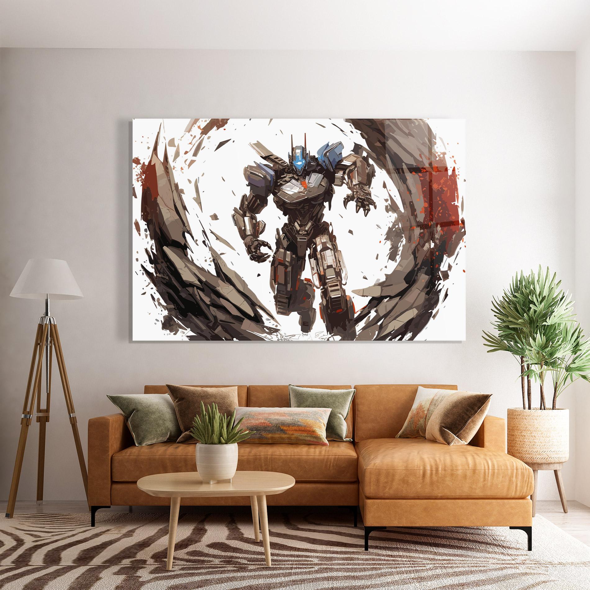 Tablou Sticla Transformers Spark mockup 7