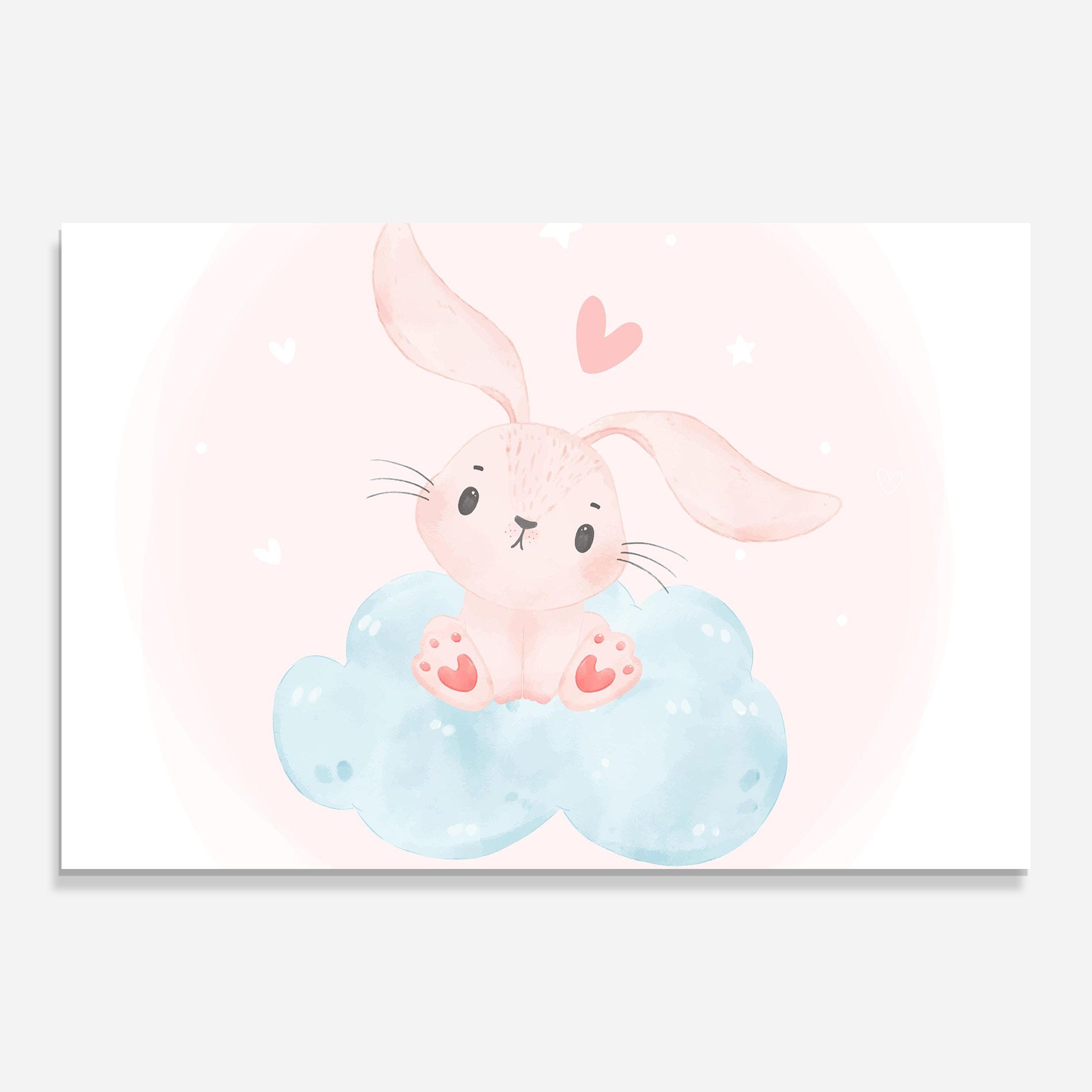 Cloud Pink Bunny mockup 0