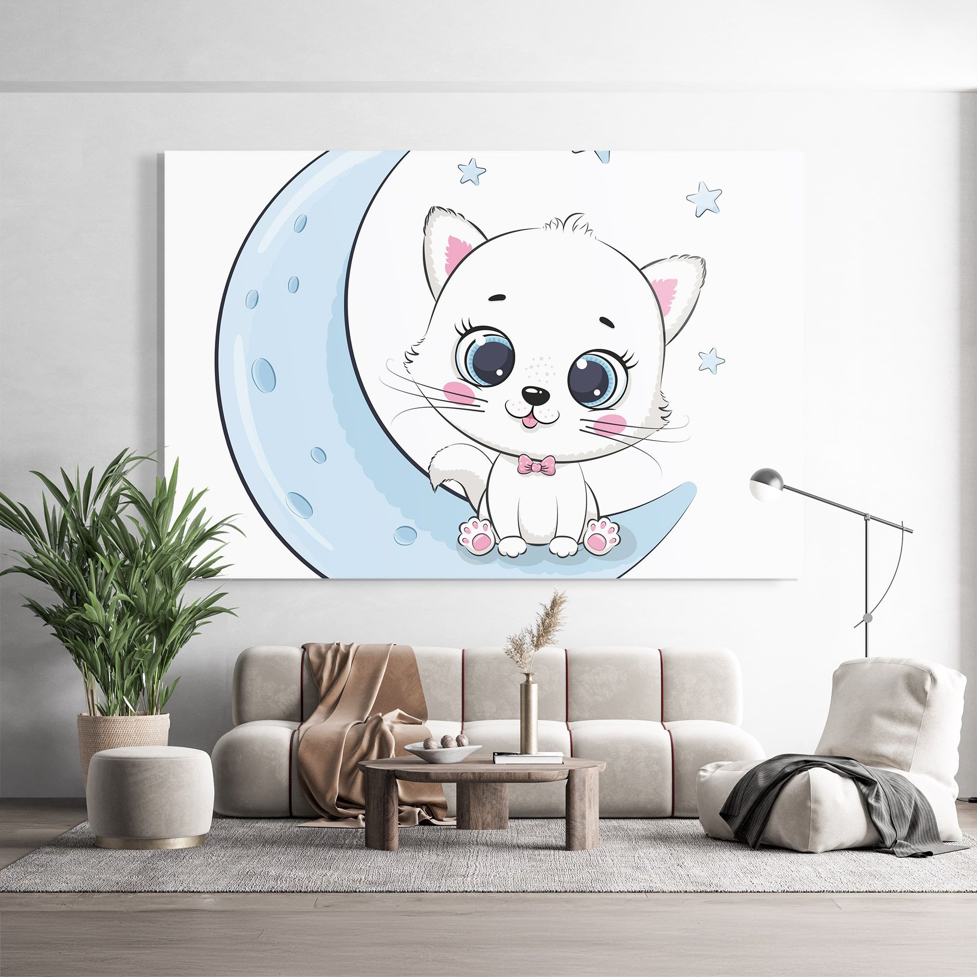 Blue Moon Cat mockup 9