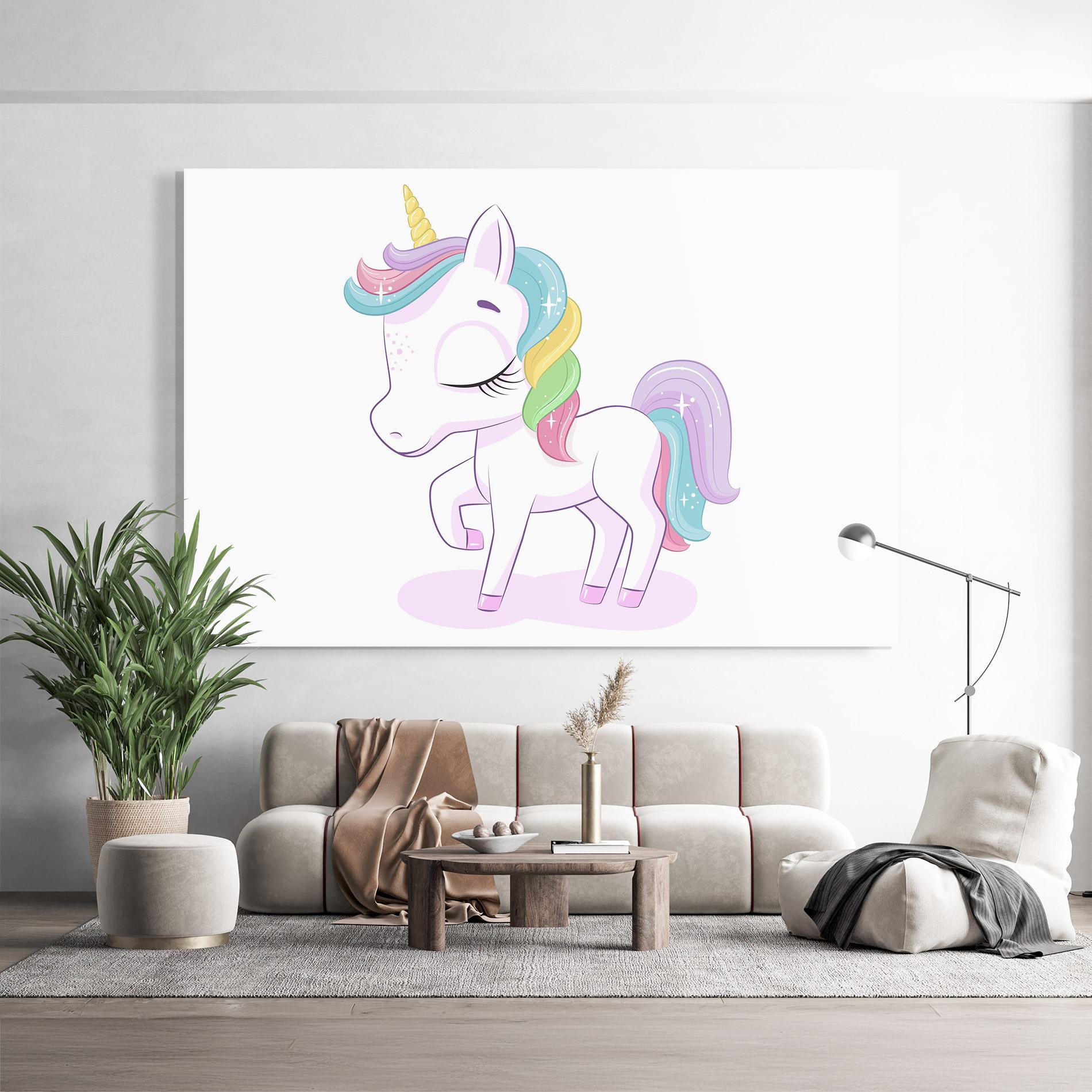 Tablou Sticla Unicorn mockup 9