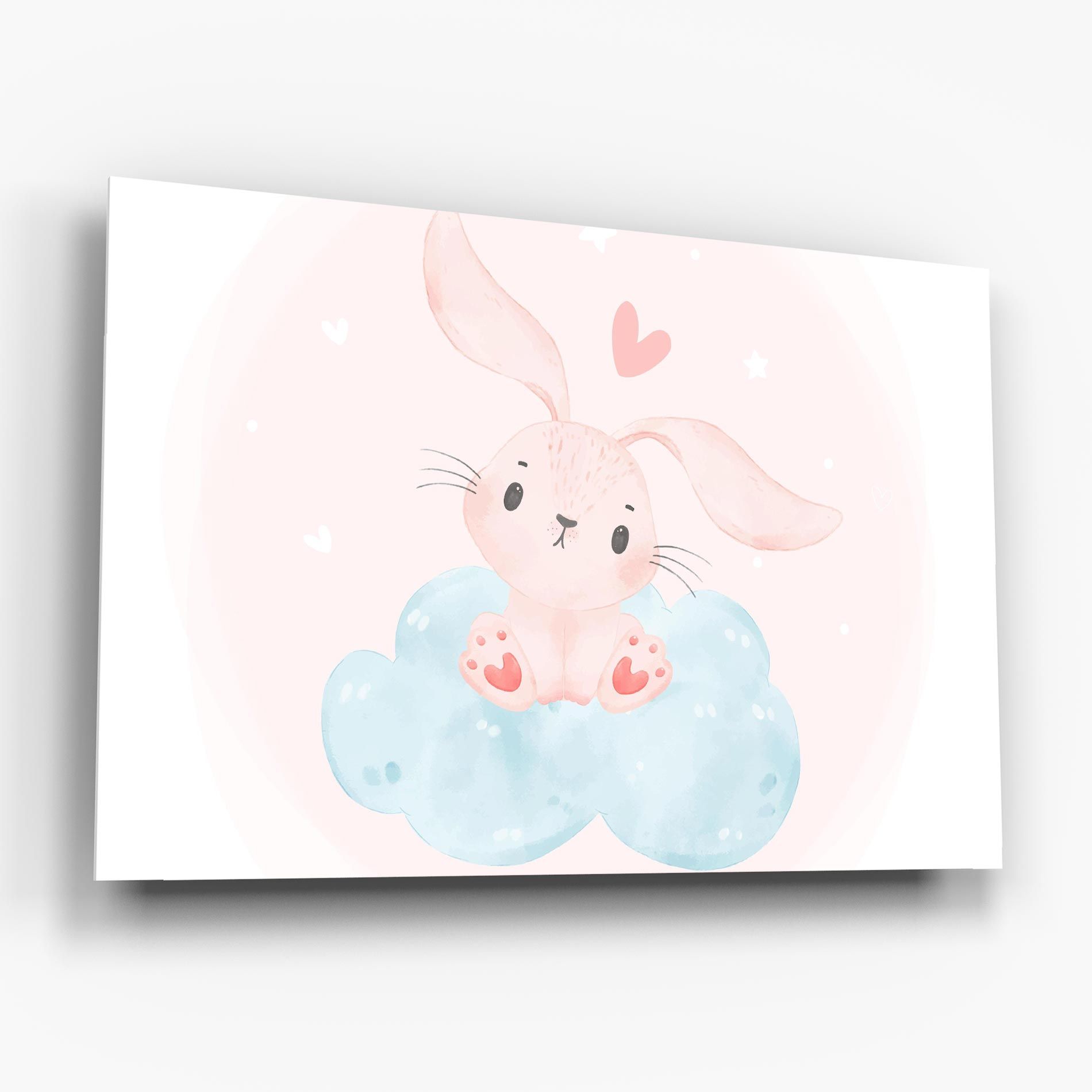 Cloud Pink Bunny mockup 6