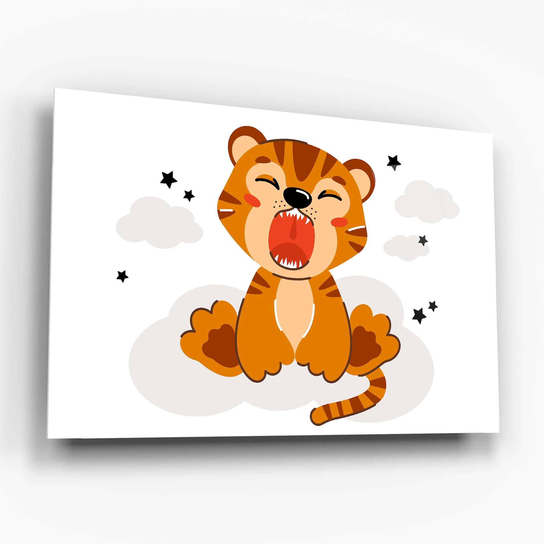 Cute Sleepy Tiger mockup 6