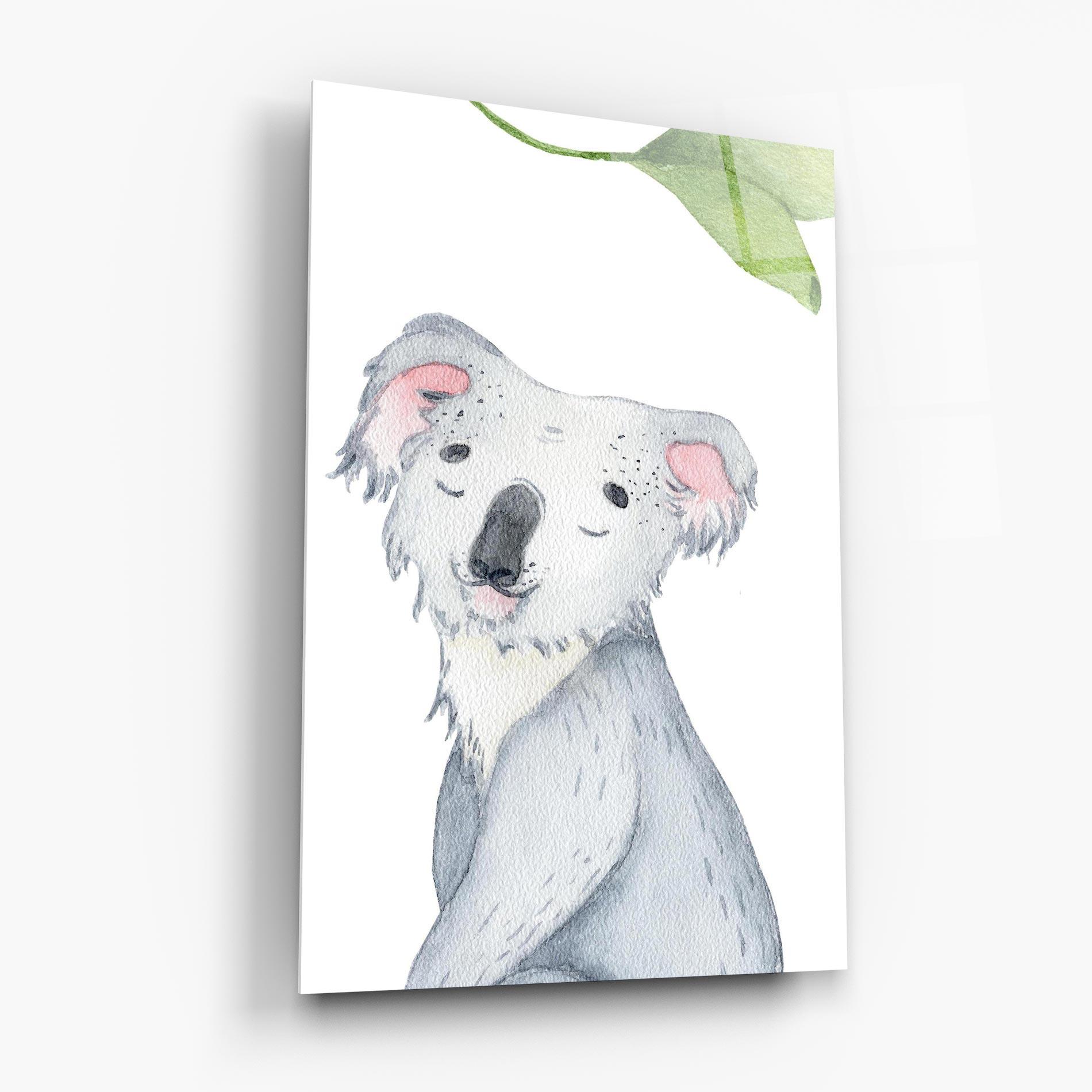 Tablou Sticla Baby Koala mockup 6