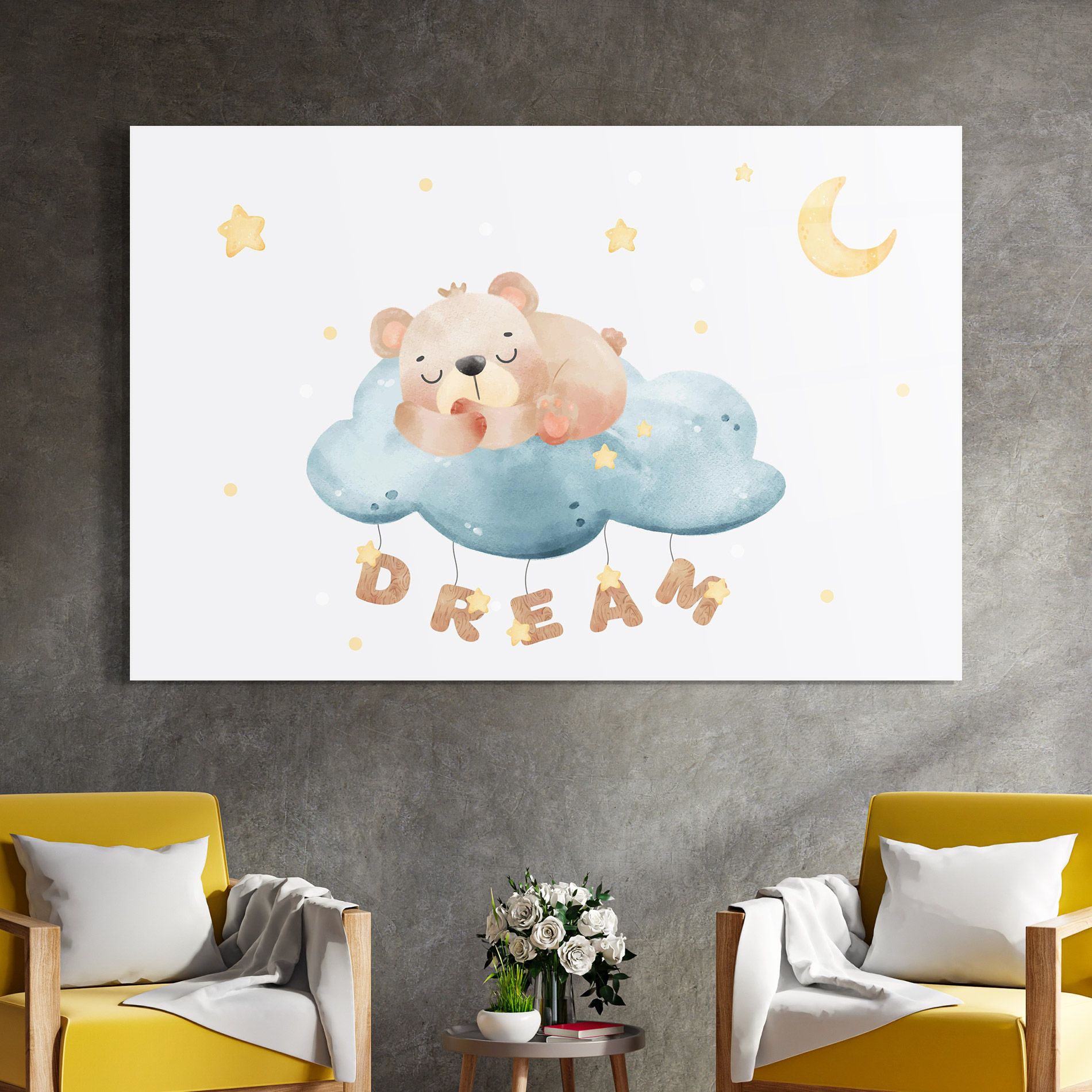 Dream Sleepy Bear mockup 4