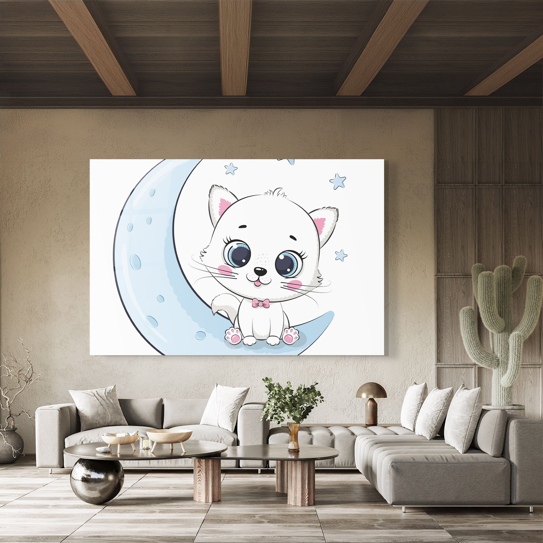 Blue Moon Cat mockup 8