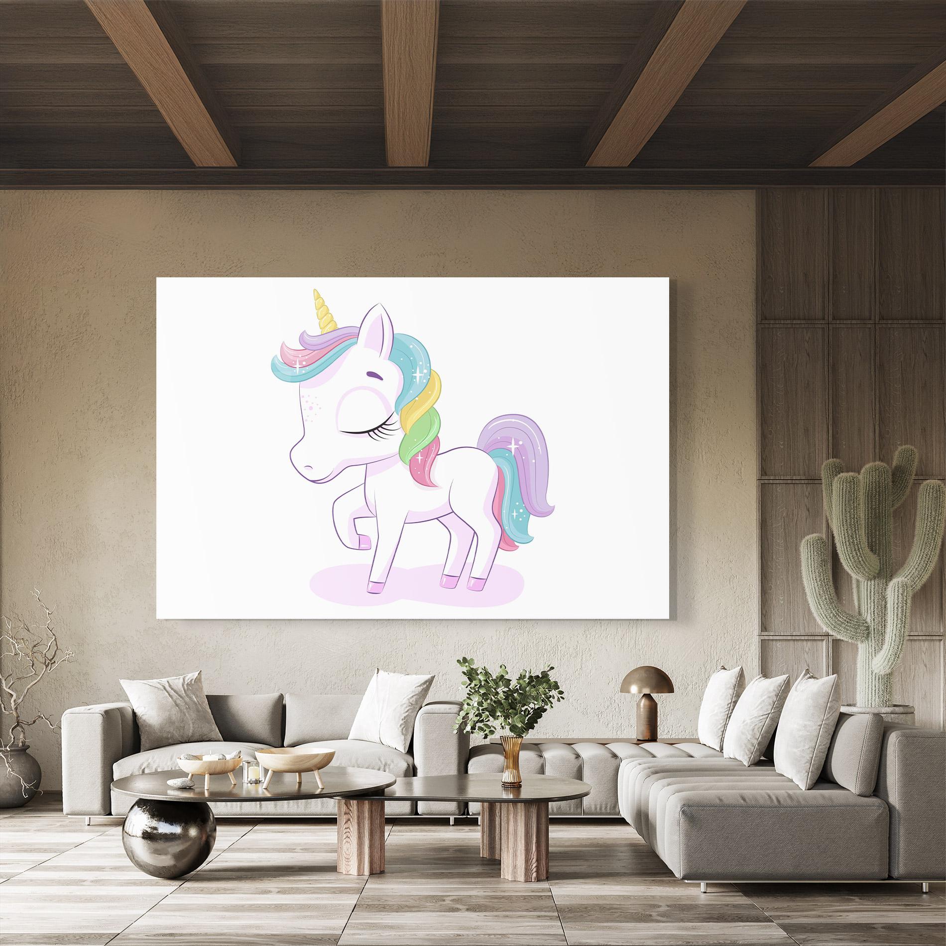Tablou Sticla Unicorn mockup 8
