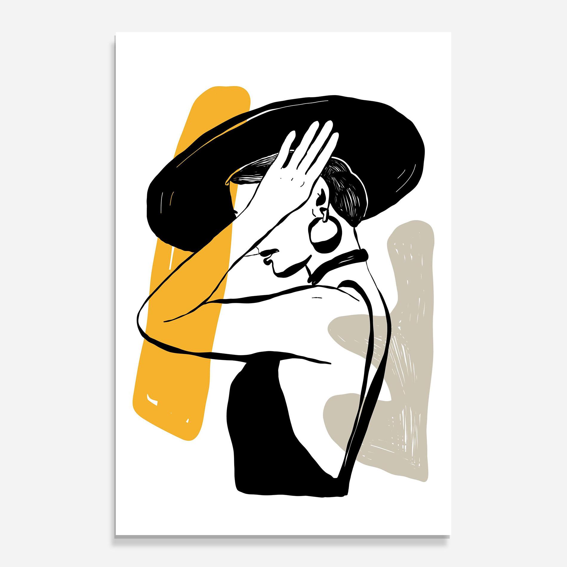 Tablou Sticla Big Earring mockup 0