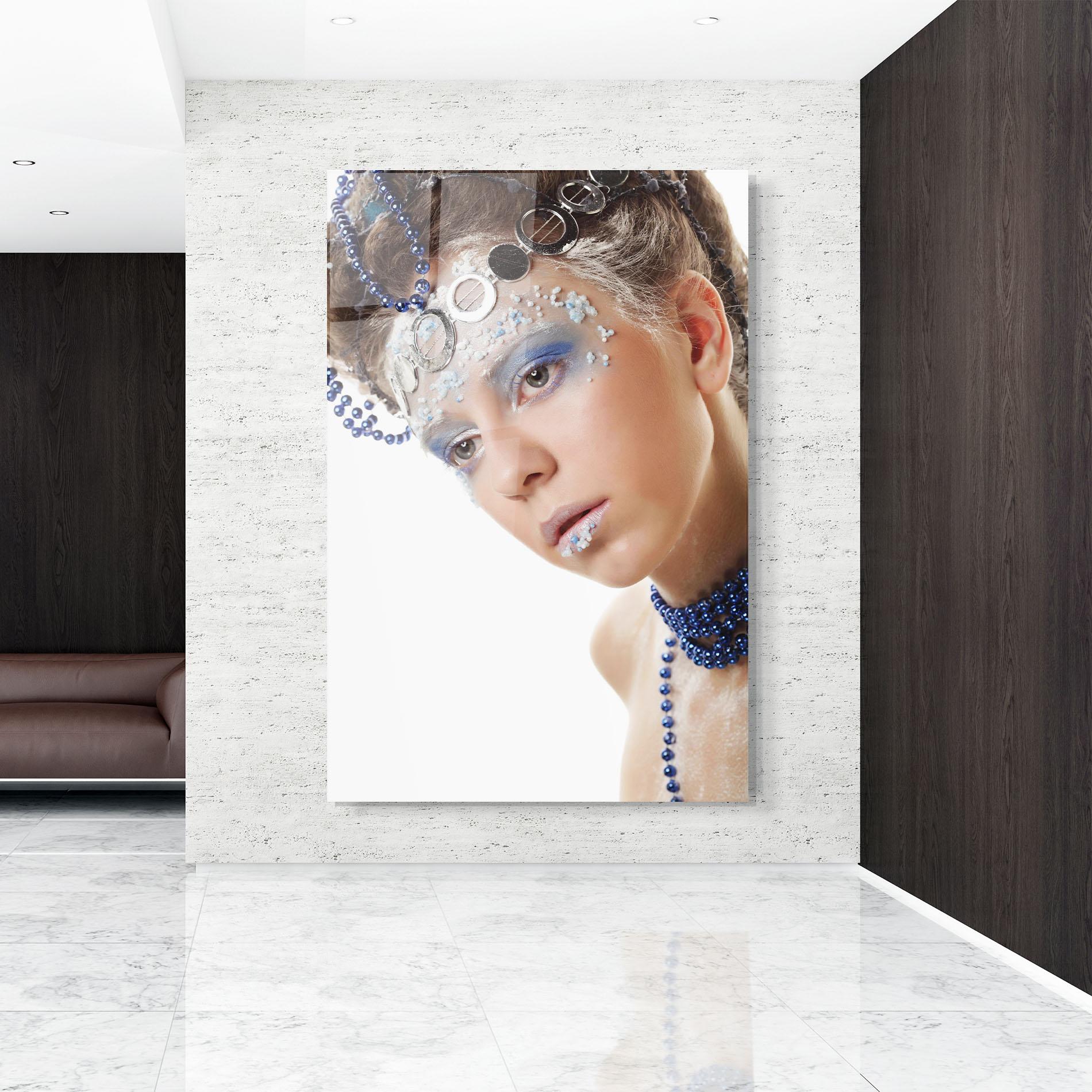 Tablou Sticla Blue Accessory mockup 9