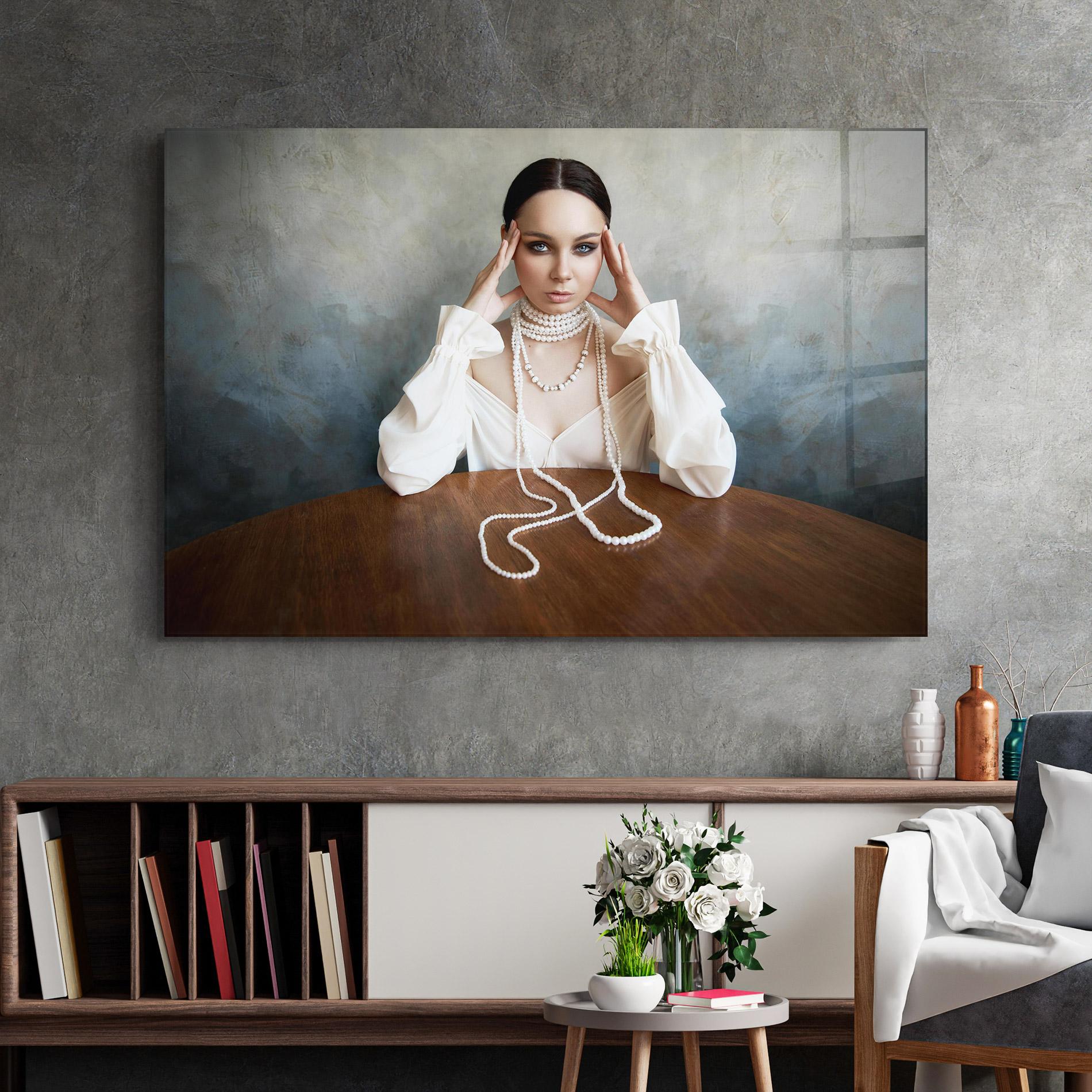 Tablou Sticla Boho Clothing Necklace mockup 2