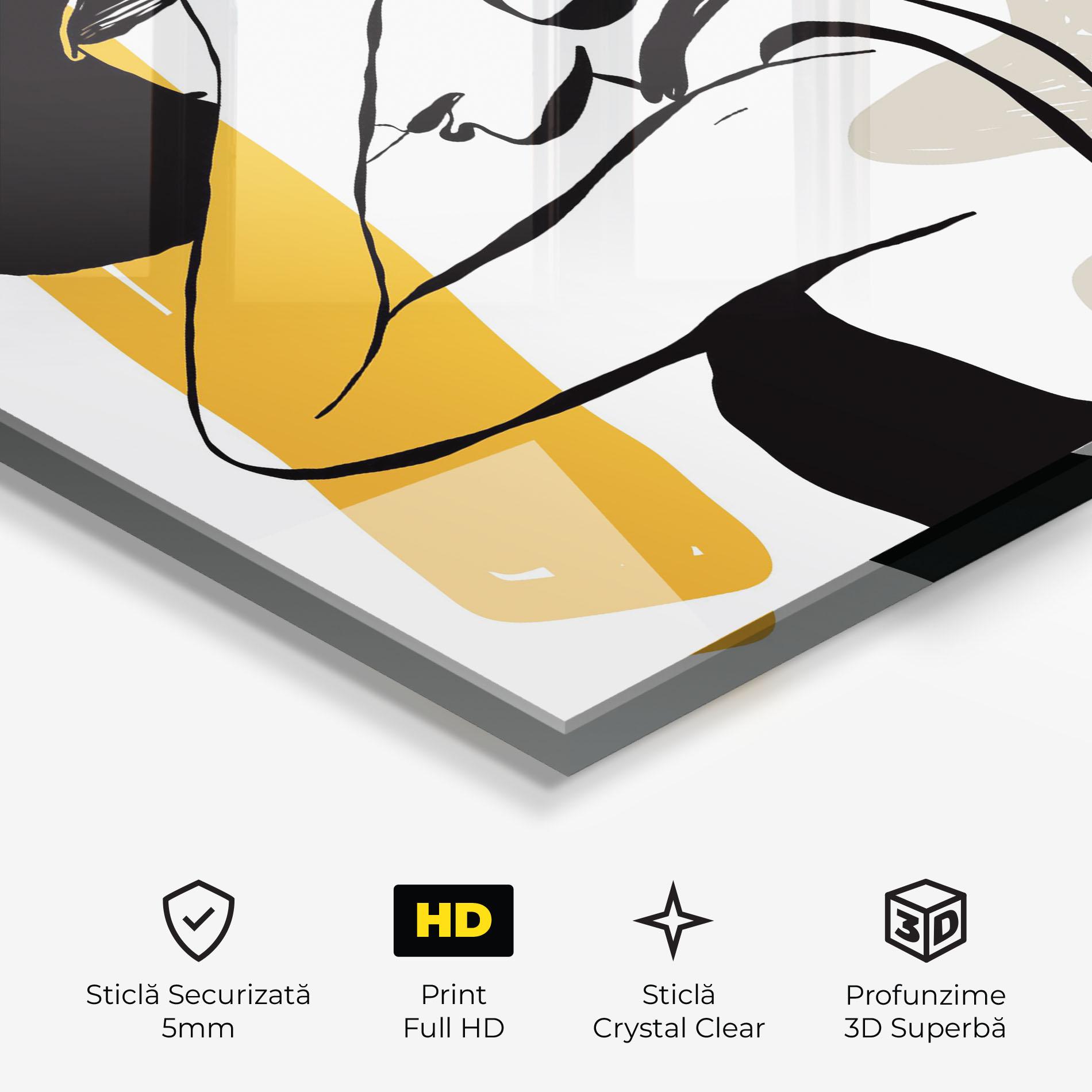 Tablou Sticla Big Earring mockup 3