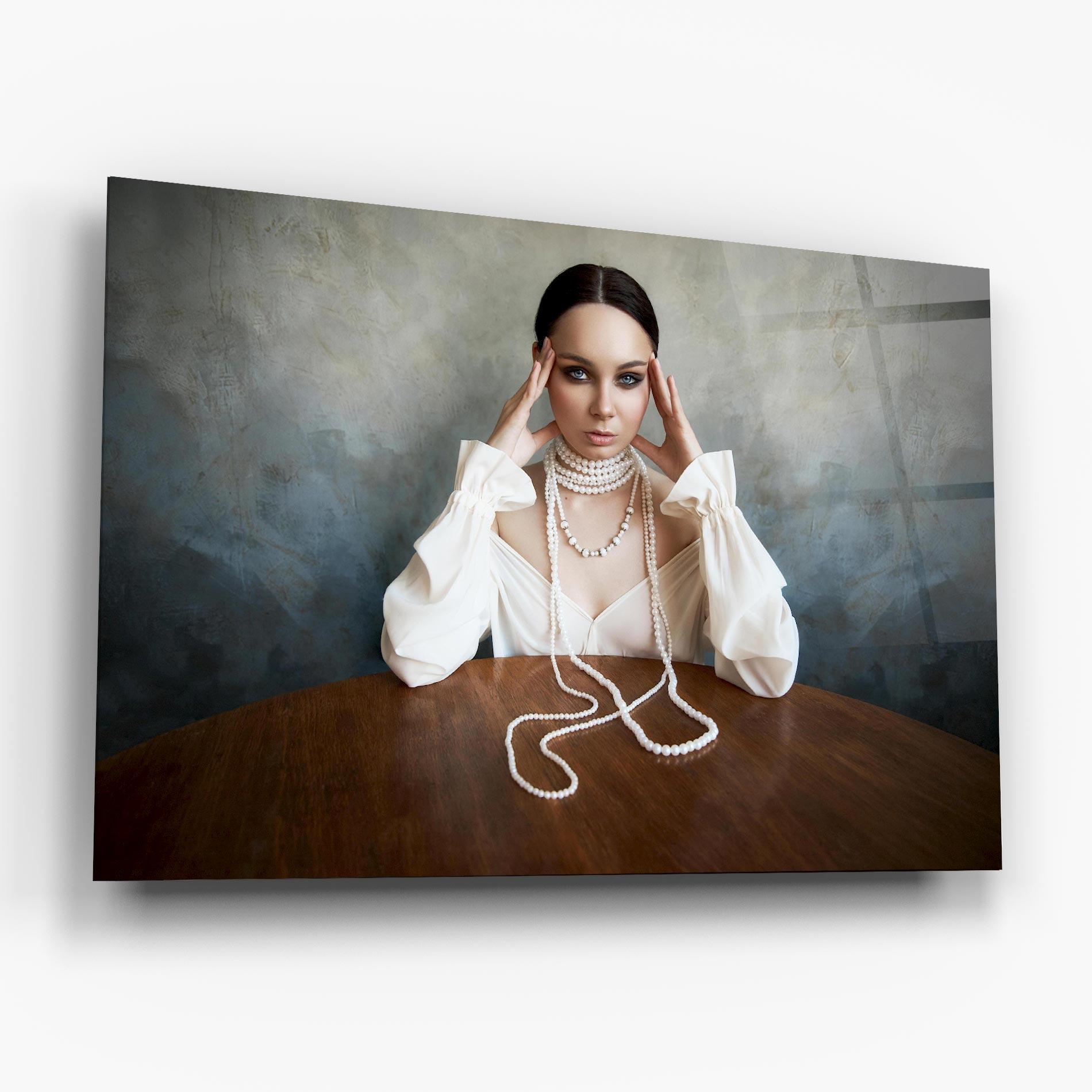 Tablou Sticla Boho Clothing Necklace mockup 6