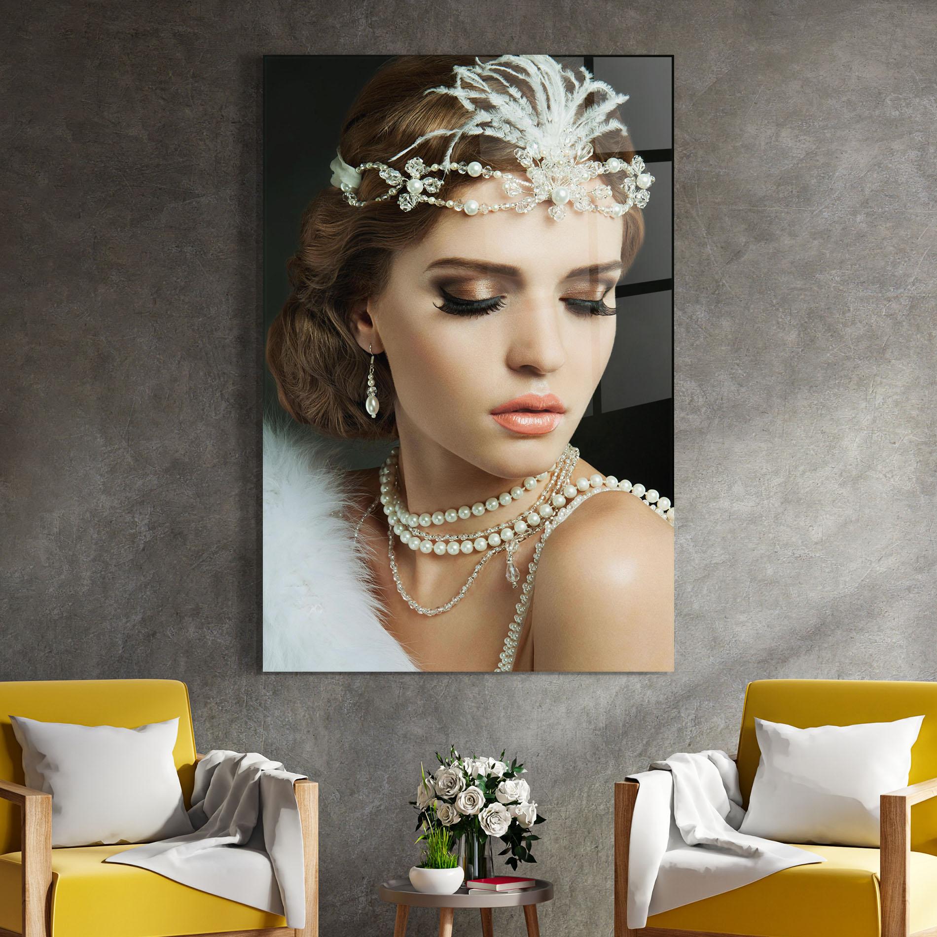 Tablou Sticla Bride Accessories mockup 4