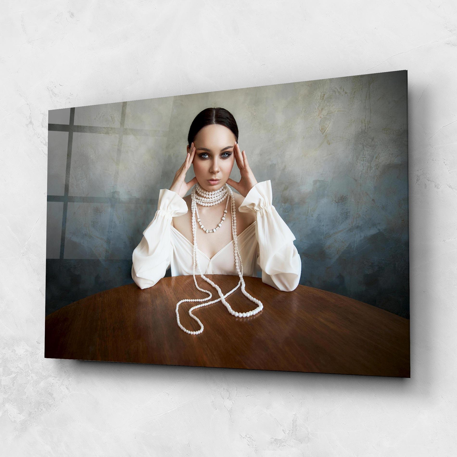 Tablou Sticla Boho Clothing Necklace mockup 1