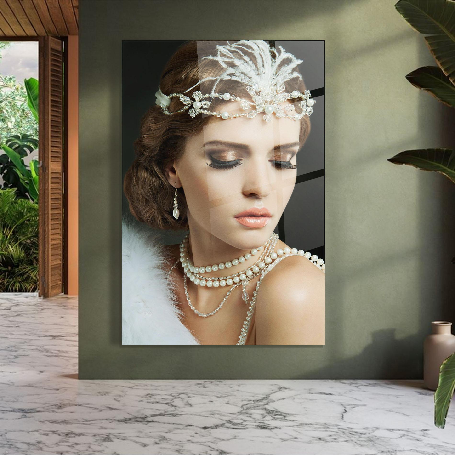 Tablou Sticla Bride Accessories mockup 7