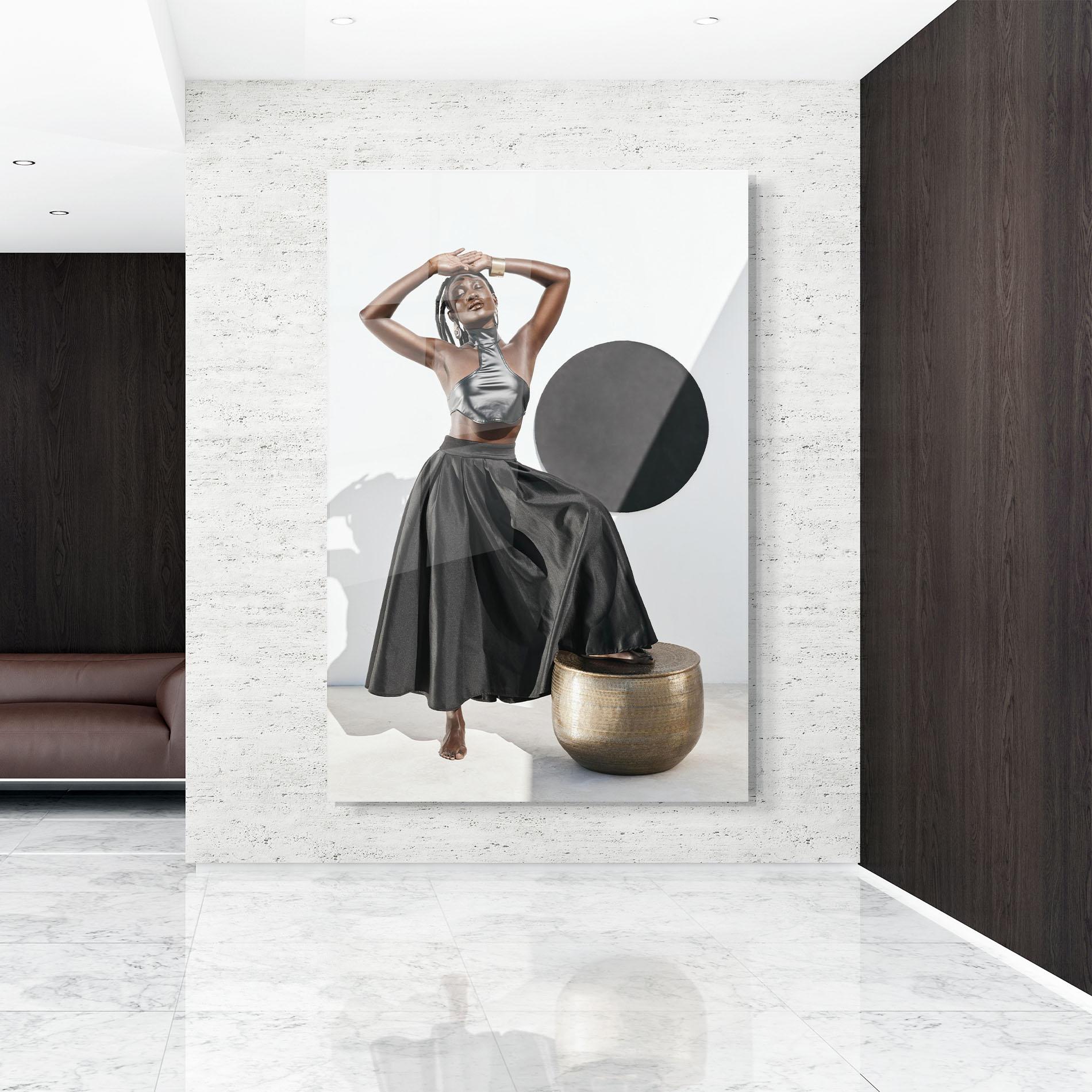 Tablou Sticla Confidence Queen mockup 9