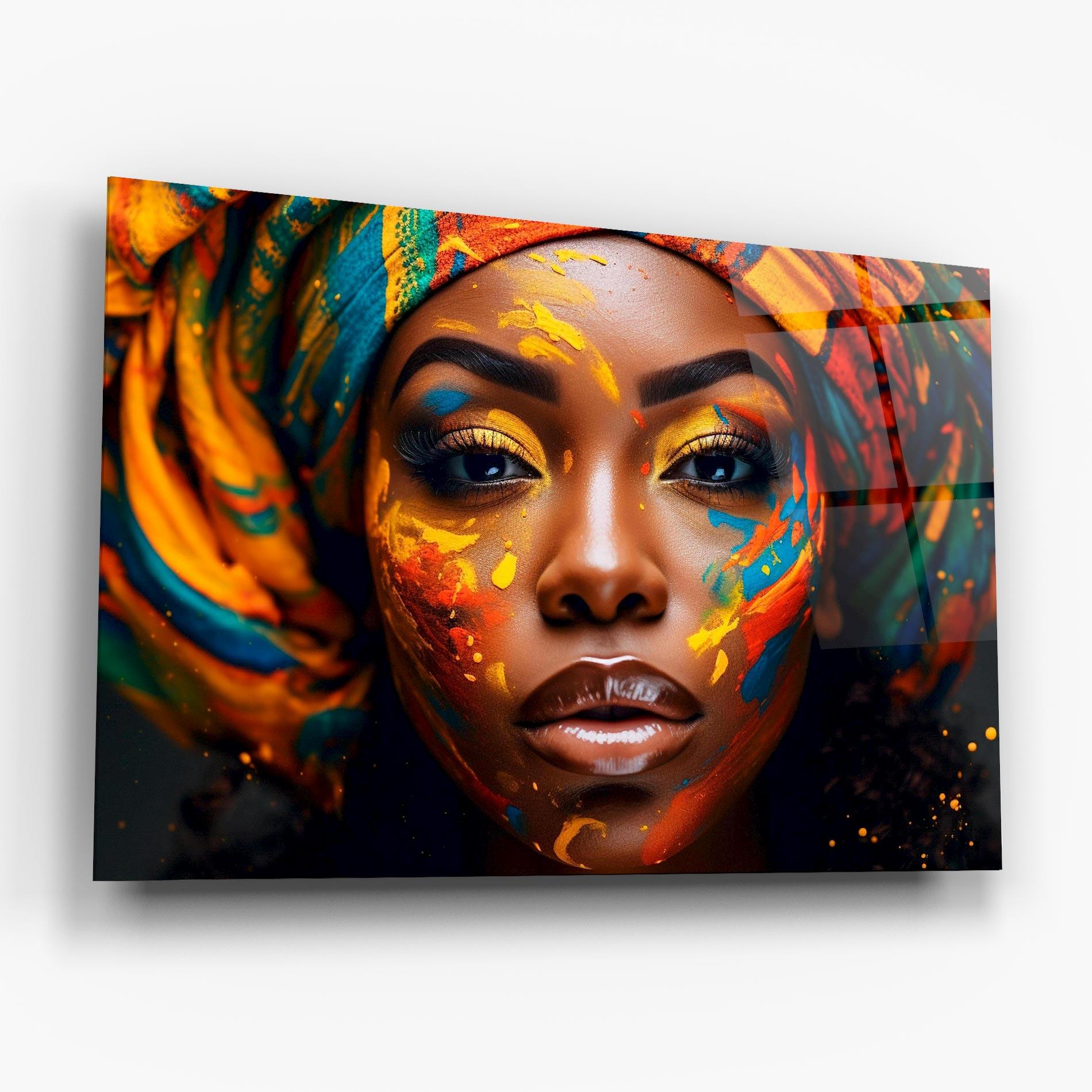 Tablou Sticla Creative Makeup Art mockup 6