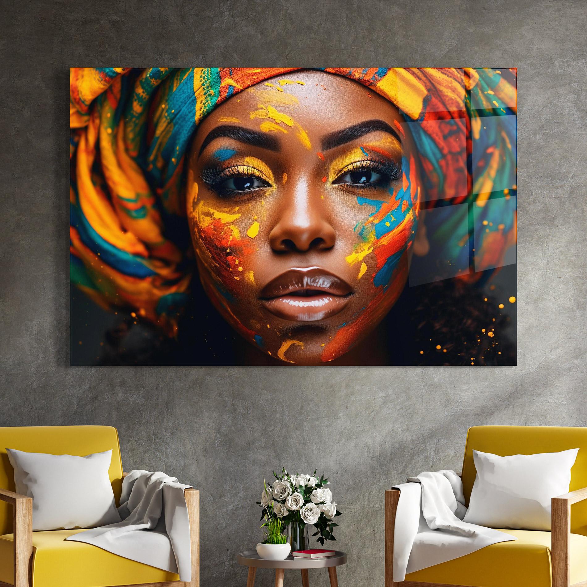 Tablou Sticla Creative Makeup Art mockup 4