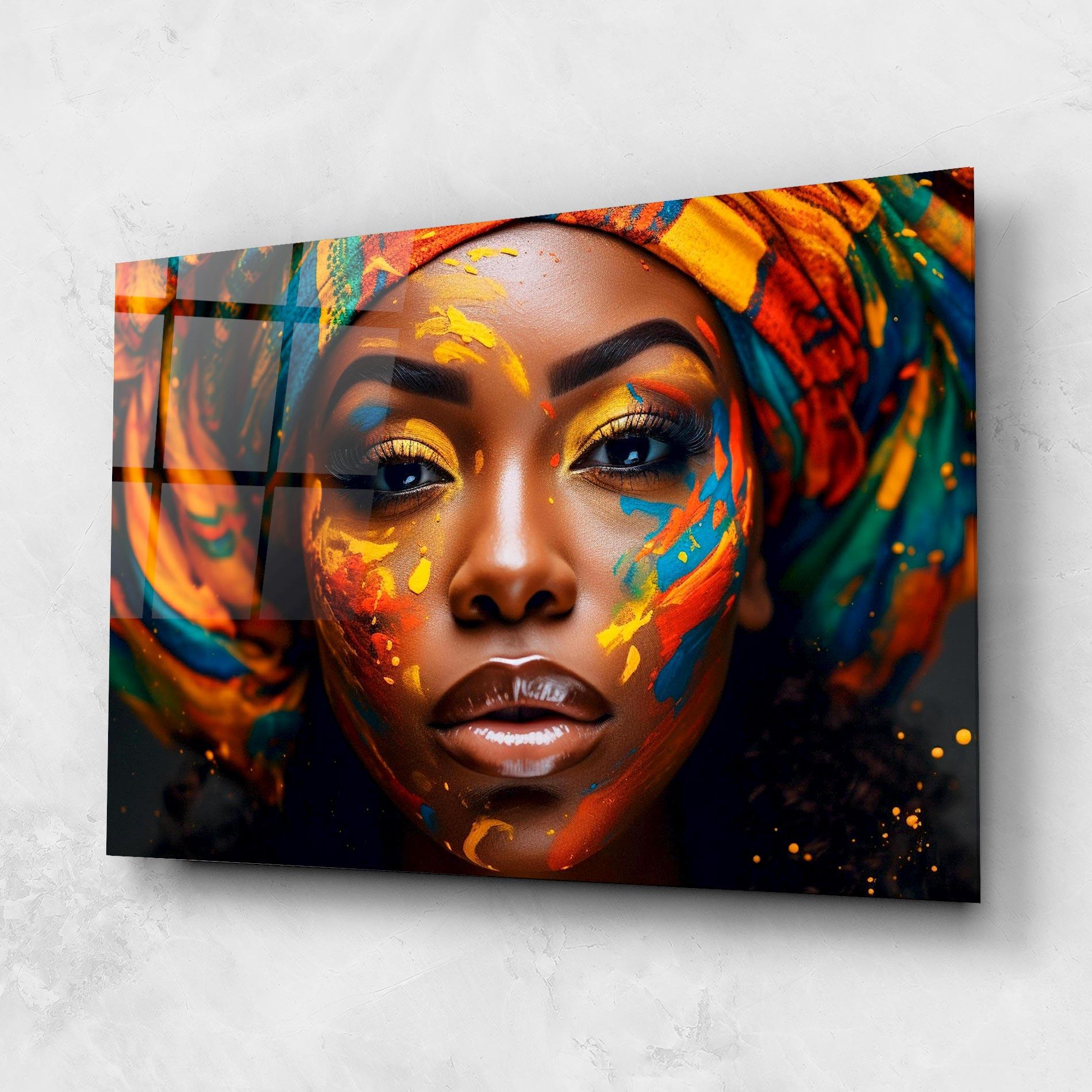 Tablou Sticla Creative Makeup Art mockup 1