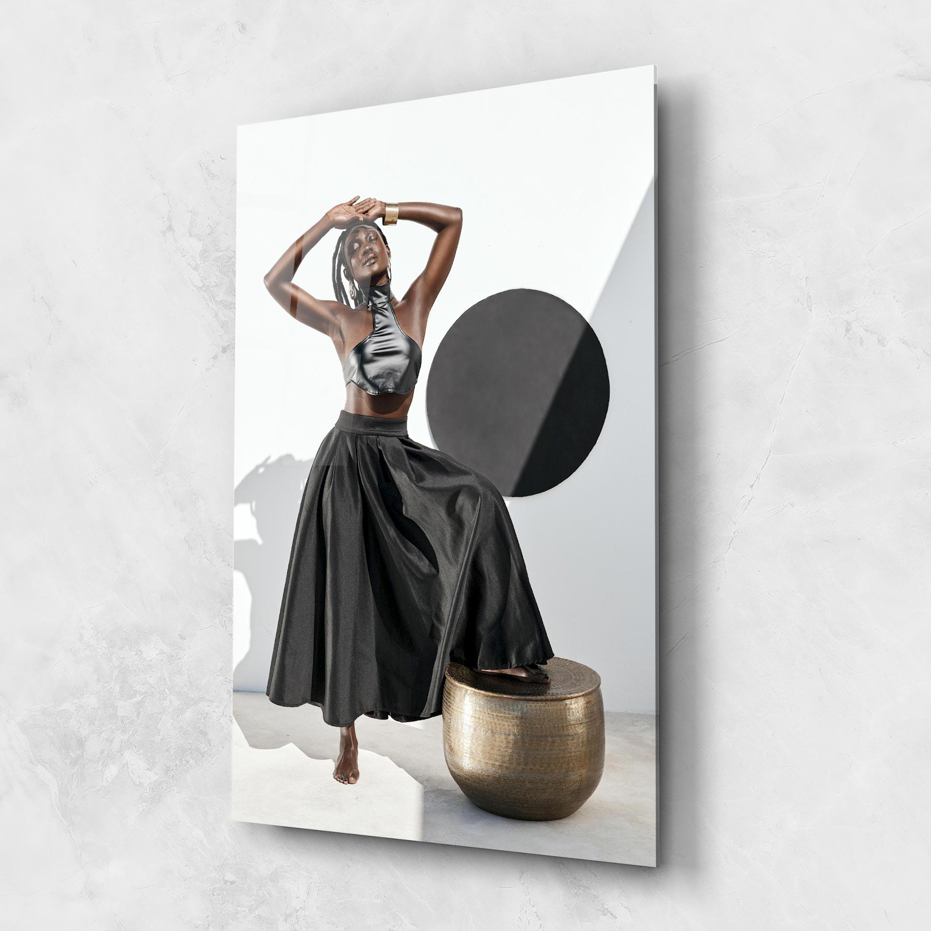 Tablou Sticla Confidence Queen mockup 1