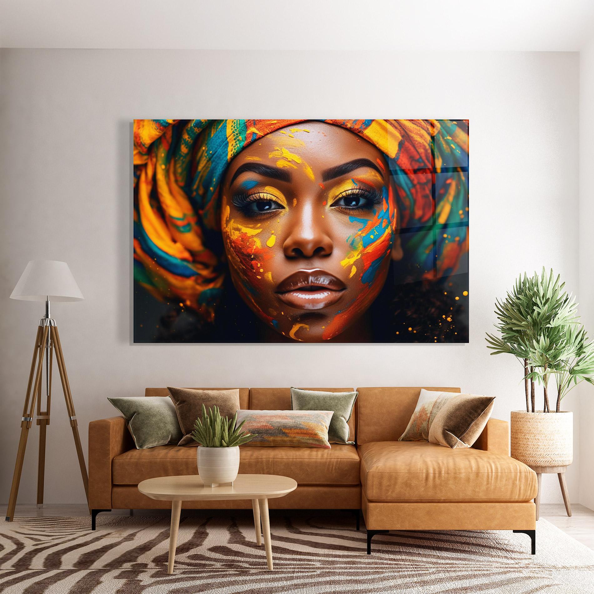 Tablou Sticla Creative Makeup Art mockup 7