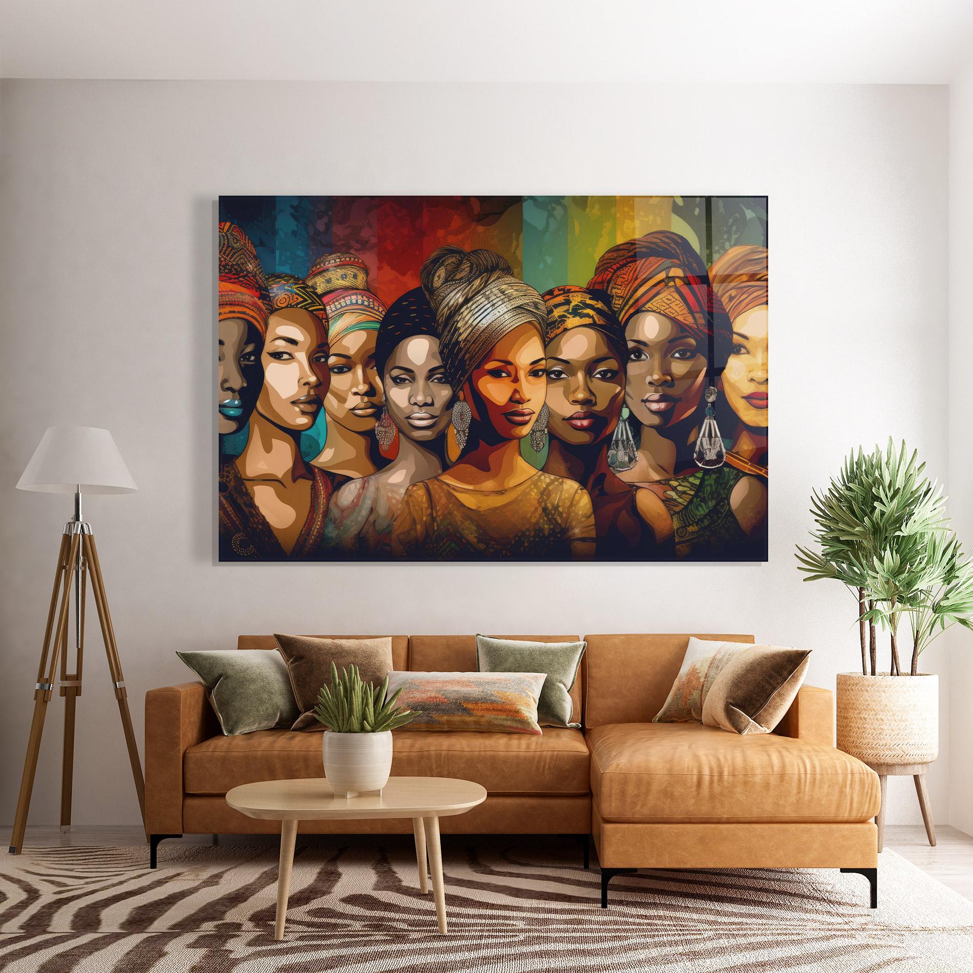 Tablou Sticla Cultural Diversity mockup 7