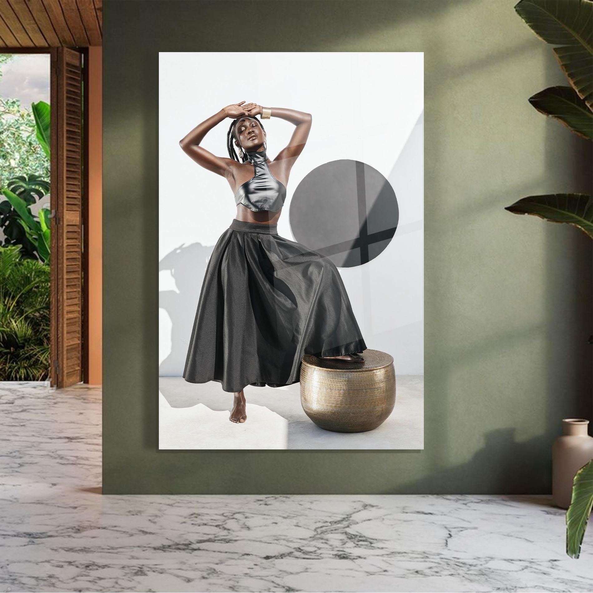 Tablou Sticla Confidence Queen mockup 7