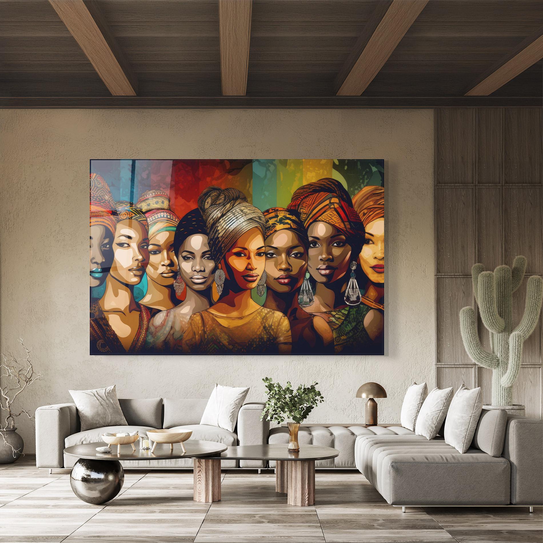 Tablou Sticla Cultural Diversity mockup 8