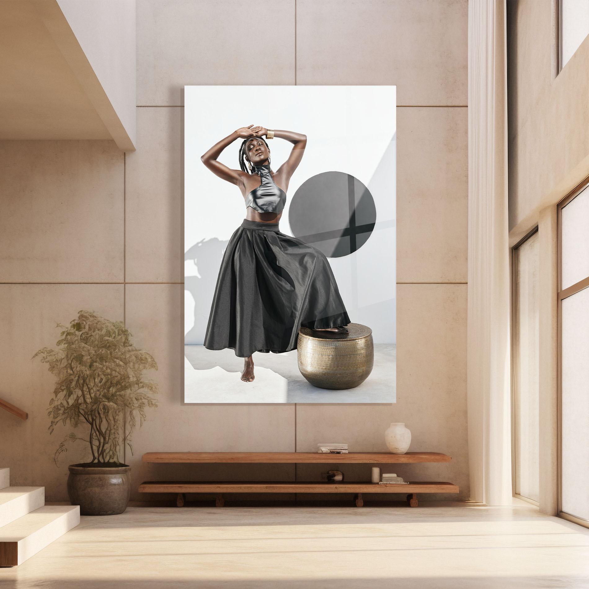 Tablou Sticla Confidence Queen mockup 8