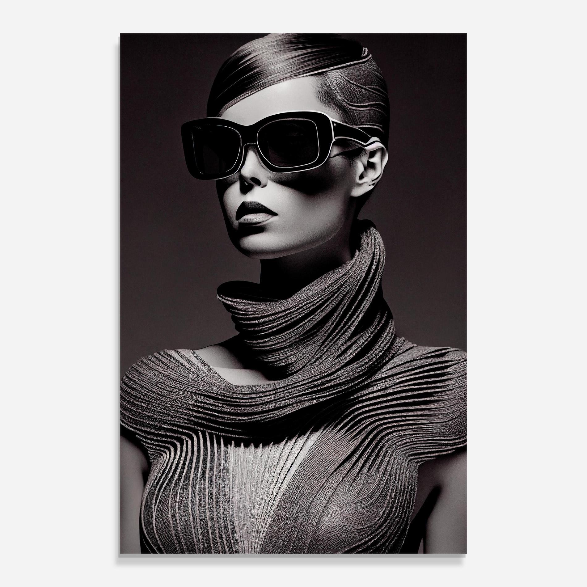 Tablou Sticla Fantasy Girl mockup 0