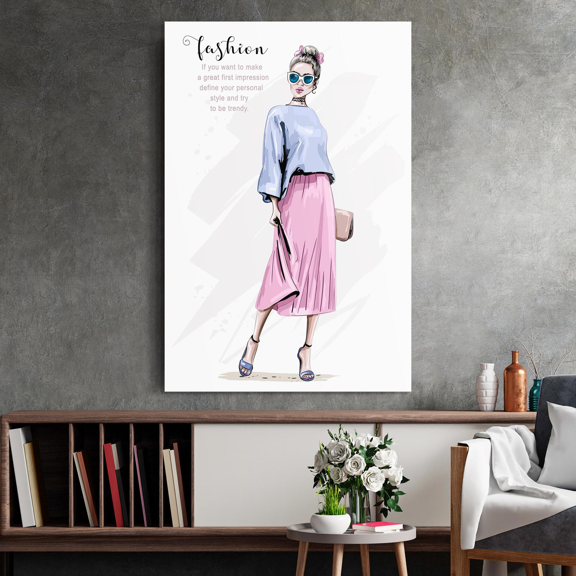 Tablou Sticla Great Impression mockup 2