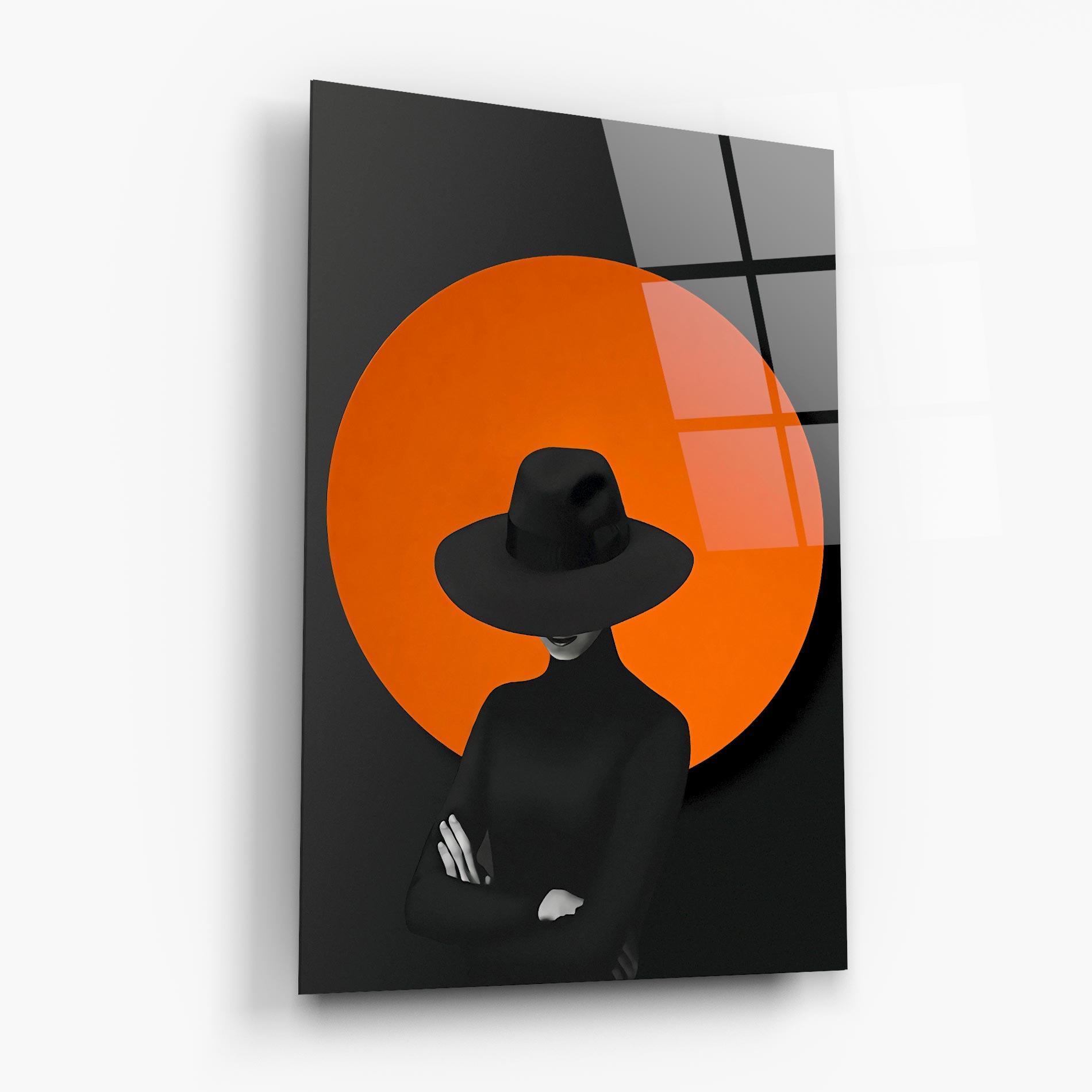 Tablou Sticla Black Fashion mockup 6