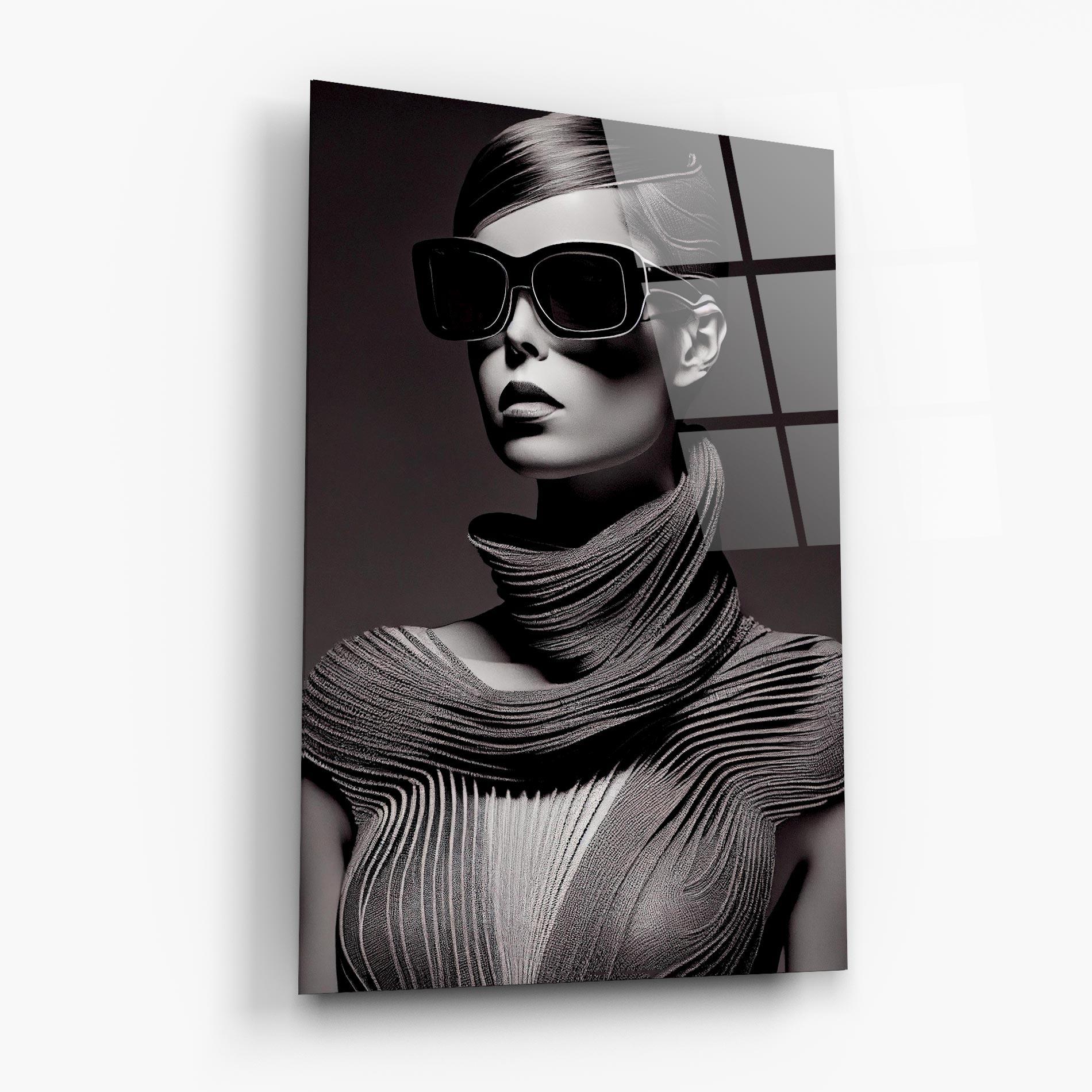 Tablou Sticla Fantasy Girl mockup 6