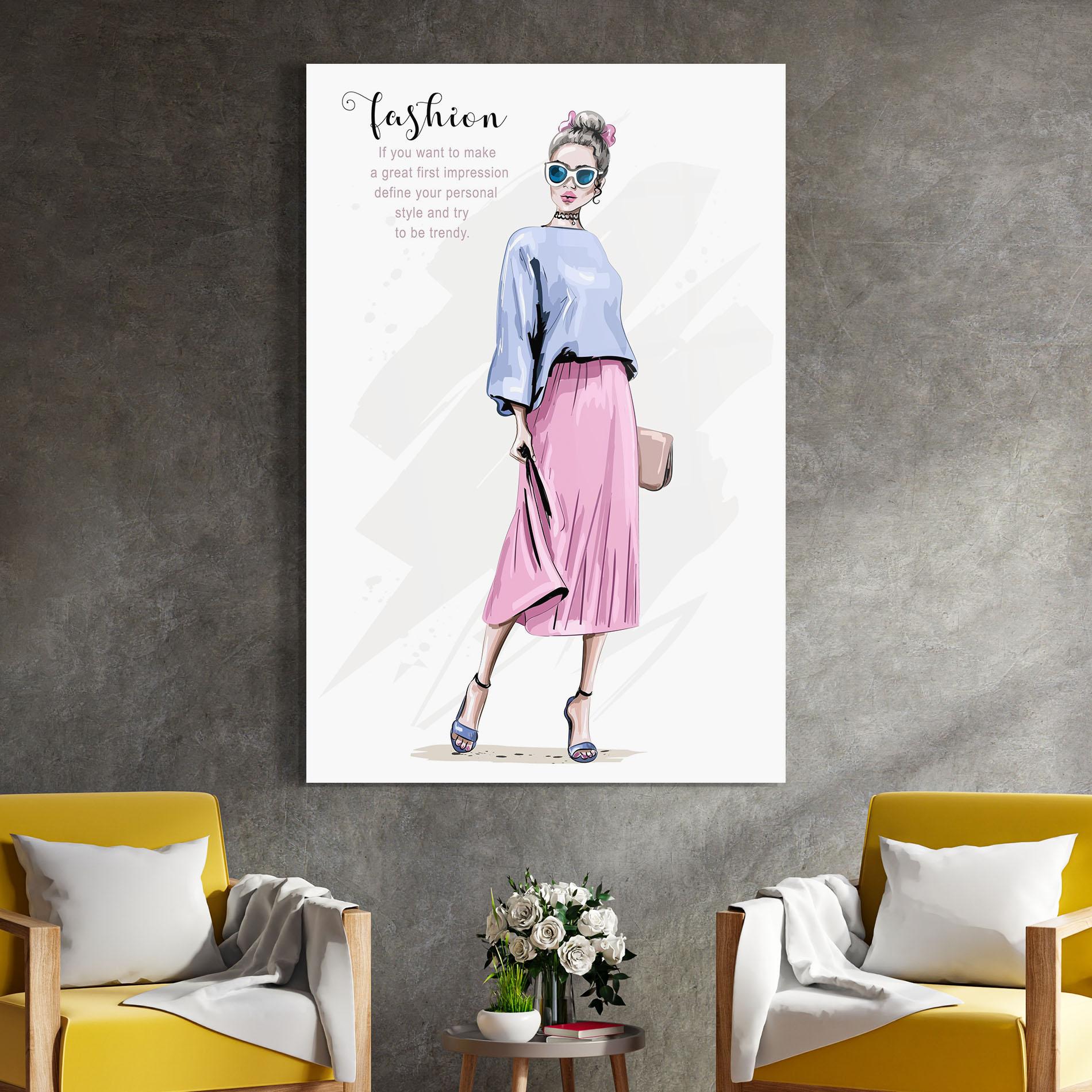 Tablou Sticla Great Impression mockup 4