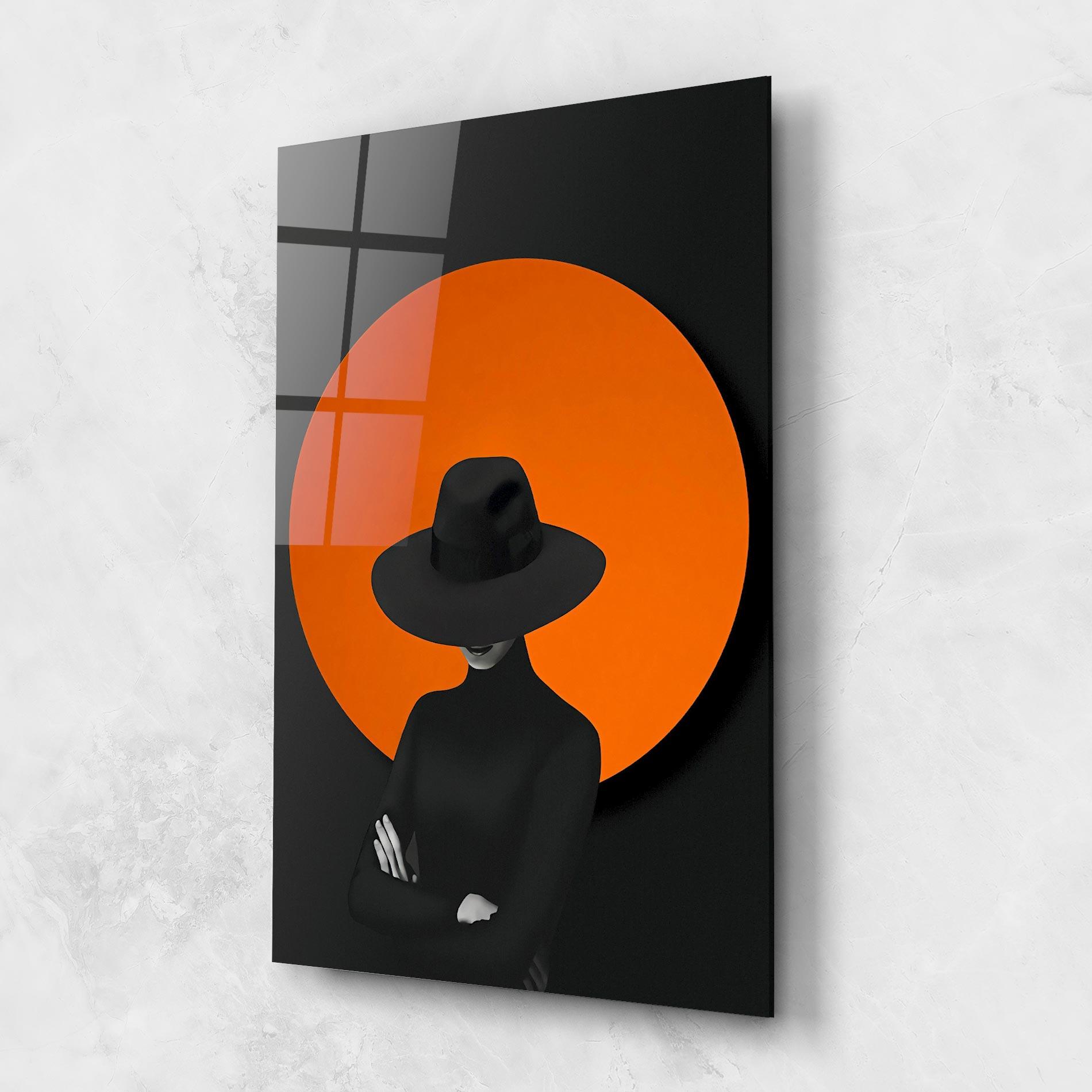 Tablou Sticla Black Fashion mockup 1