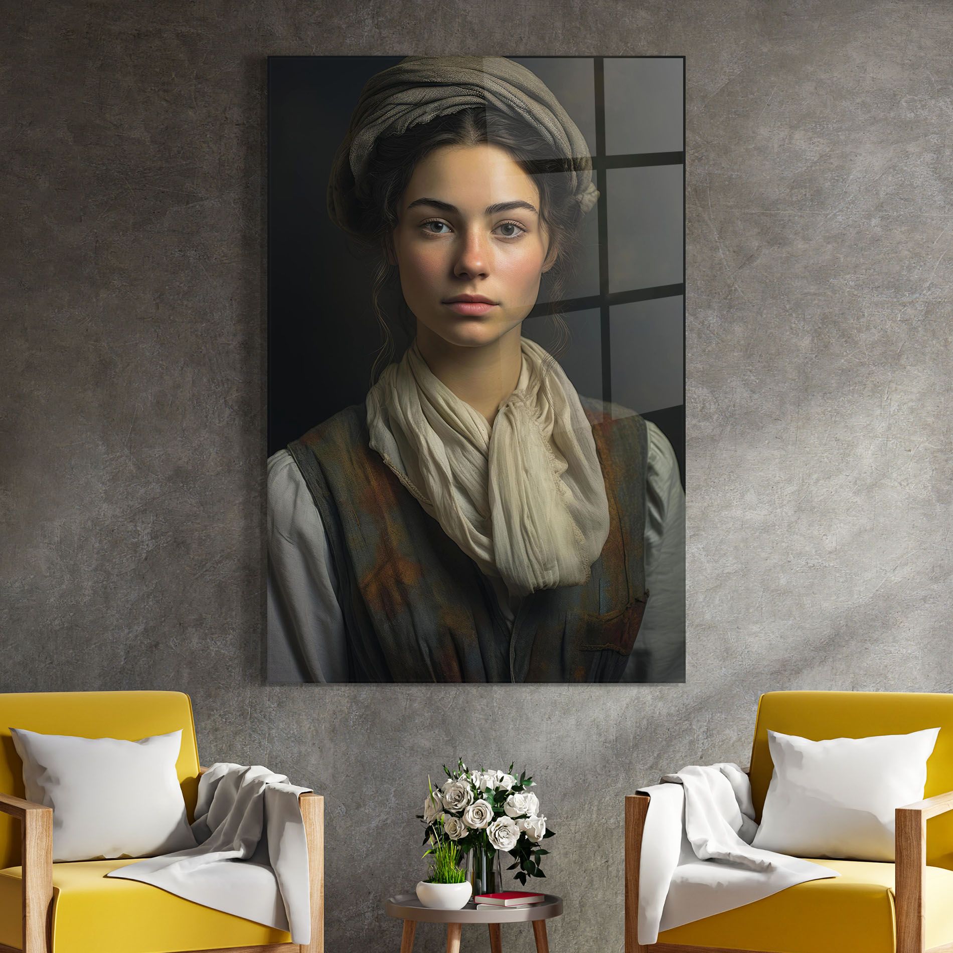 Vintage Pink Lips mockup 4