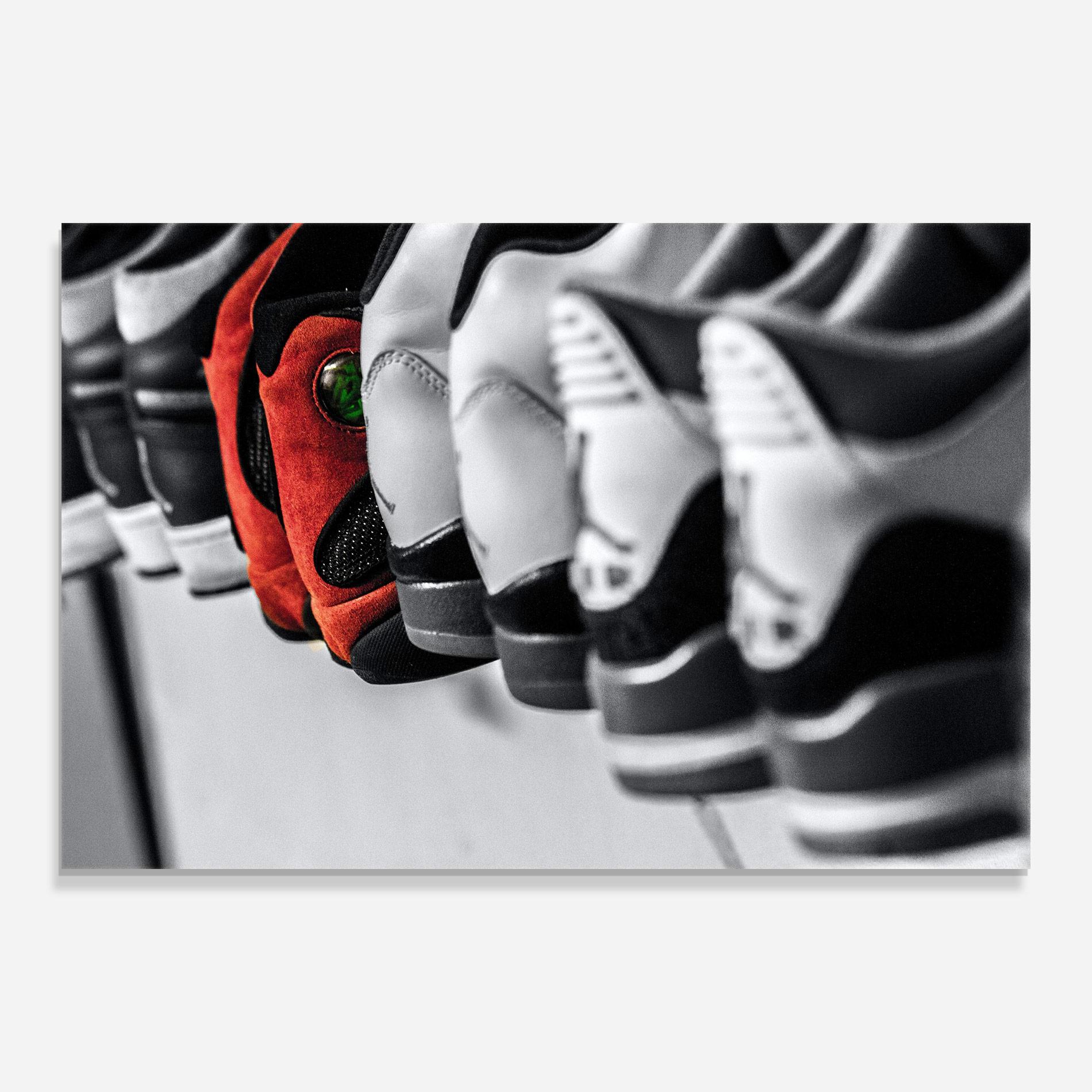 Tablou Sticla Shoes Mix mockup 0