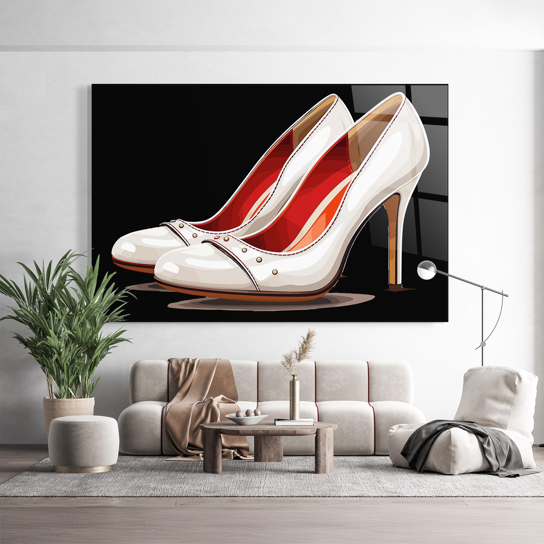 Tablou Sticla Cream Heals mockup 9