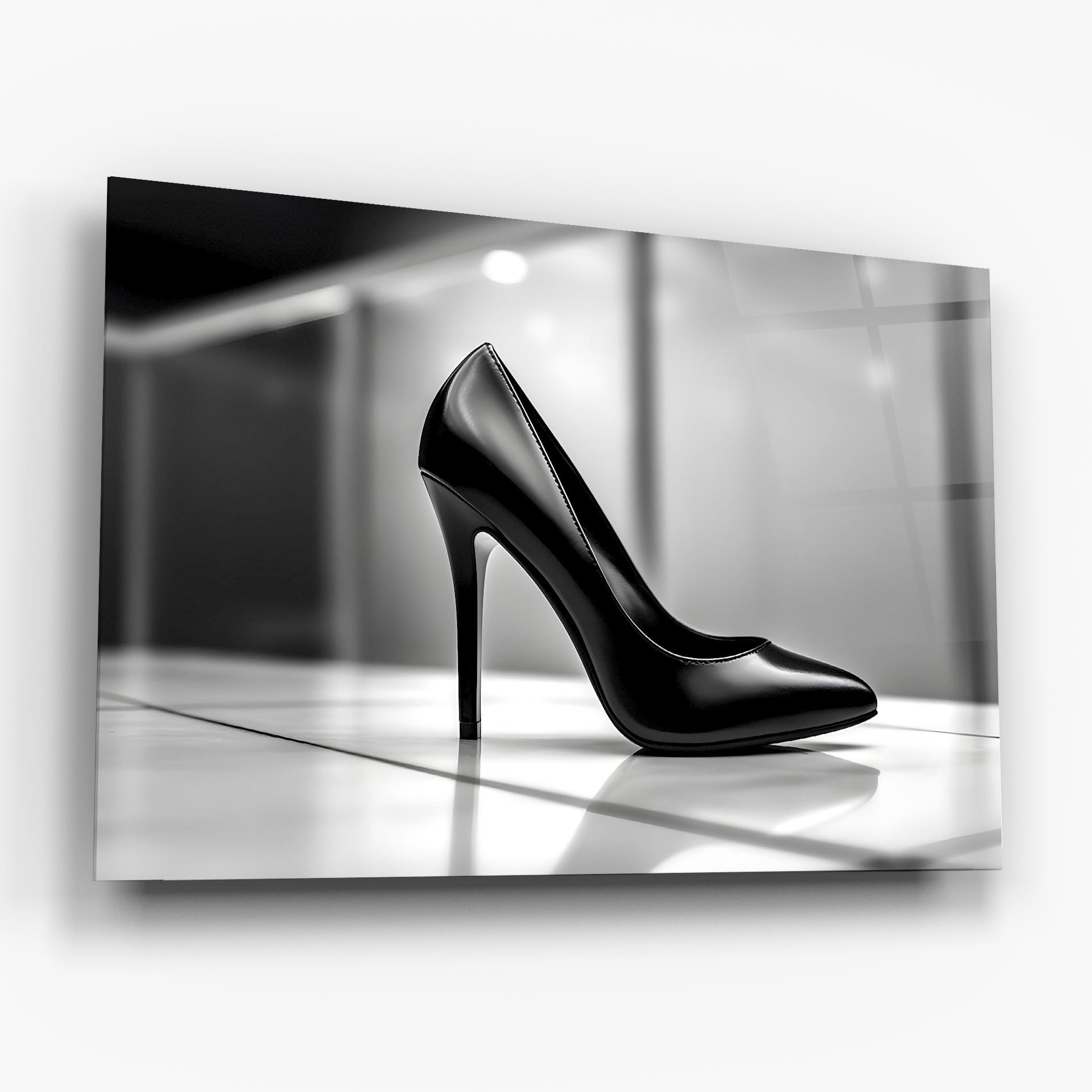 Tablou Sticla Black Unique Design mockup 6