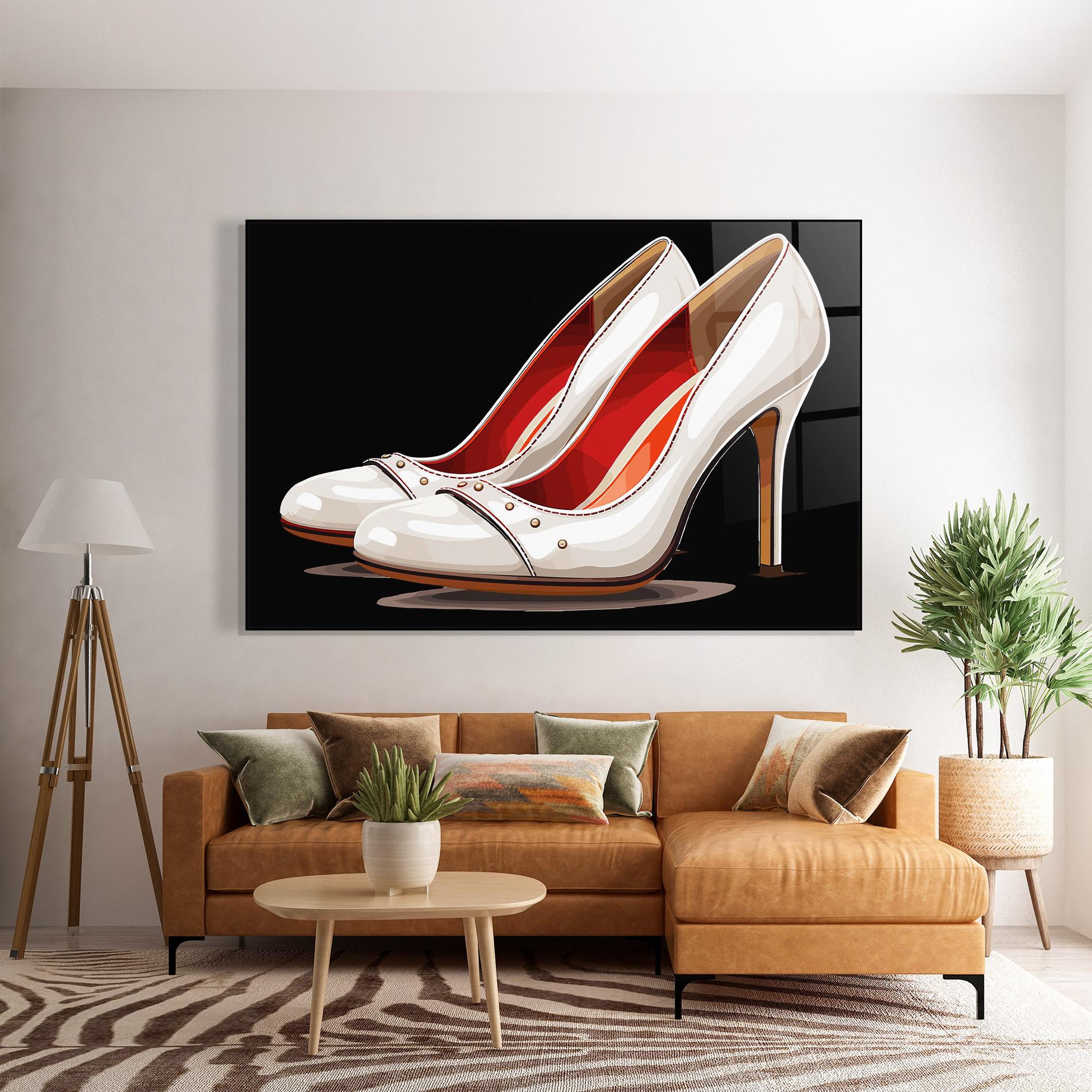 Tablou Sticla Cream Heals mockup 7