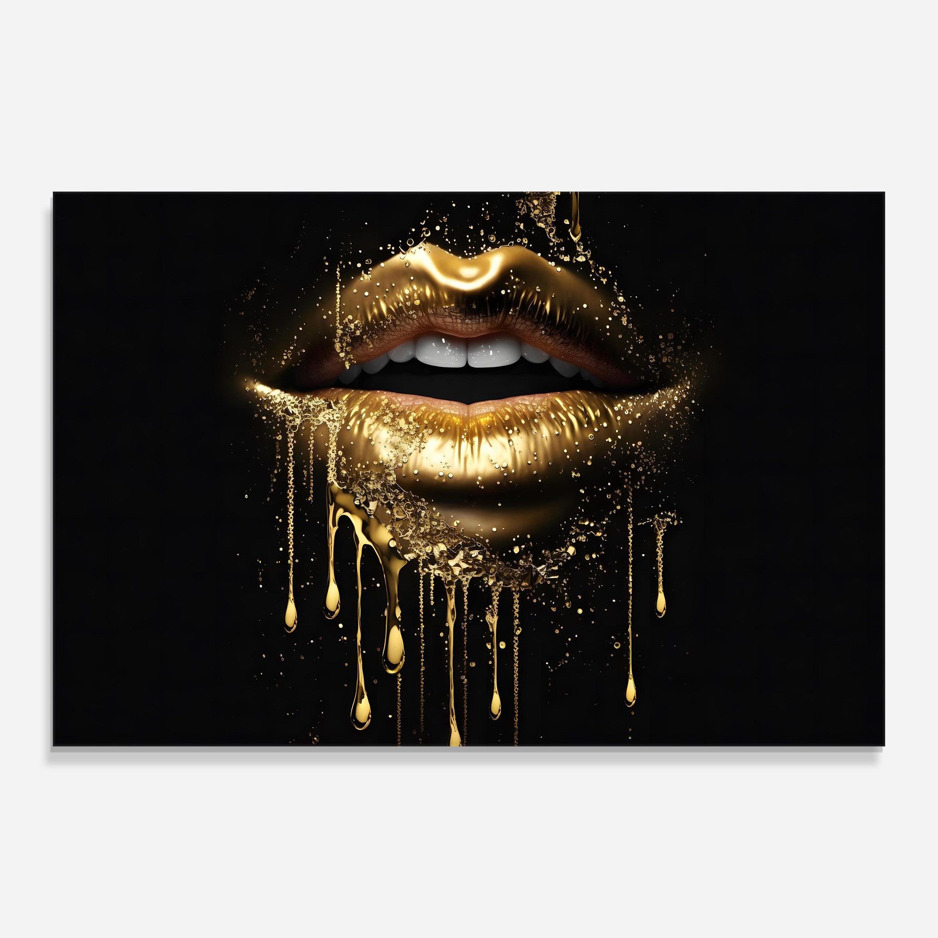 Golden Luxury Lips mockup 0