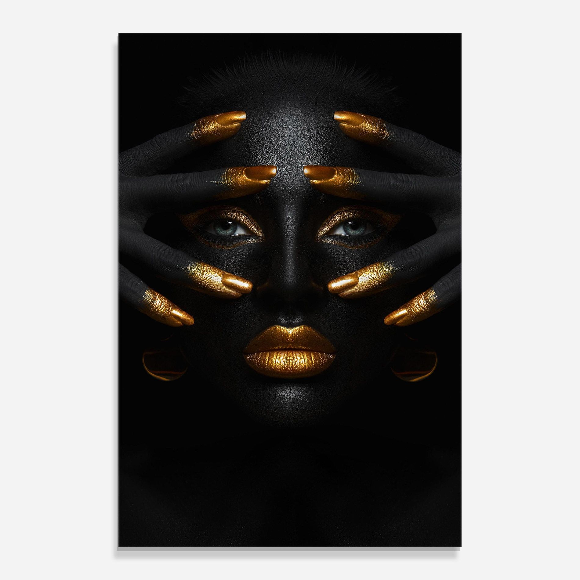 Gold Fingertips Art mockup 0