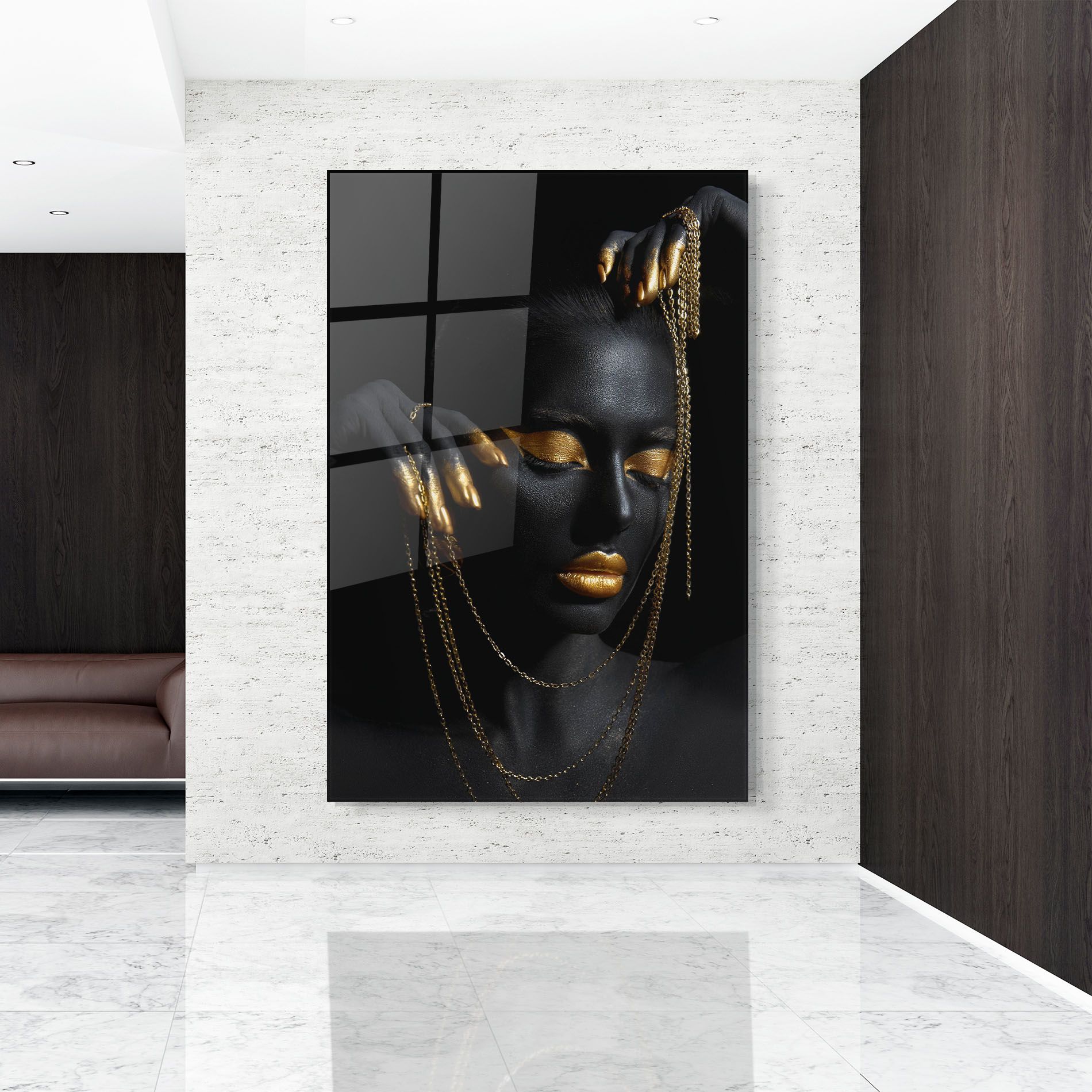 Gold Black Skin mockup 9